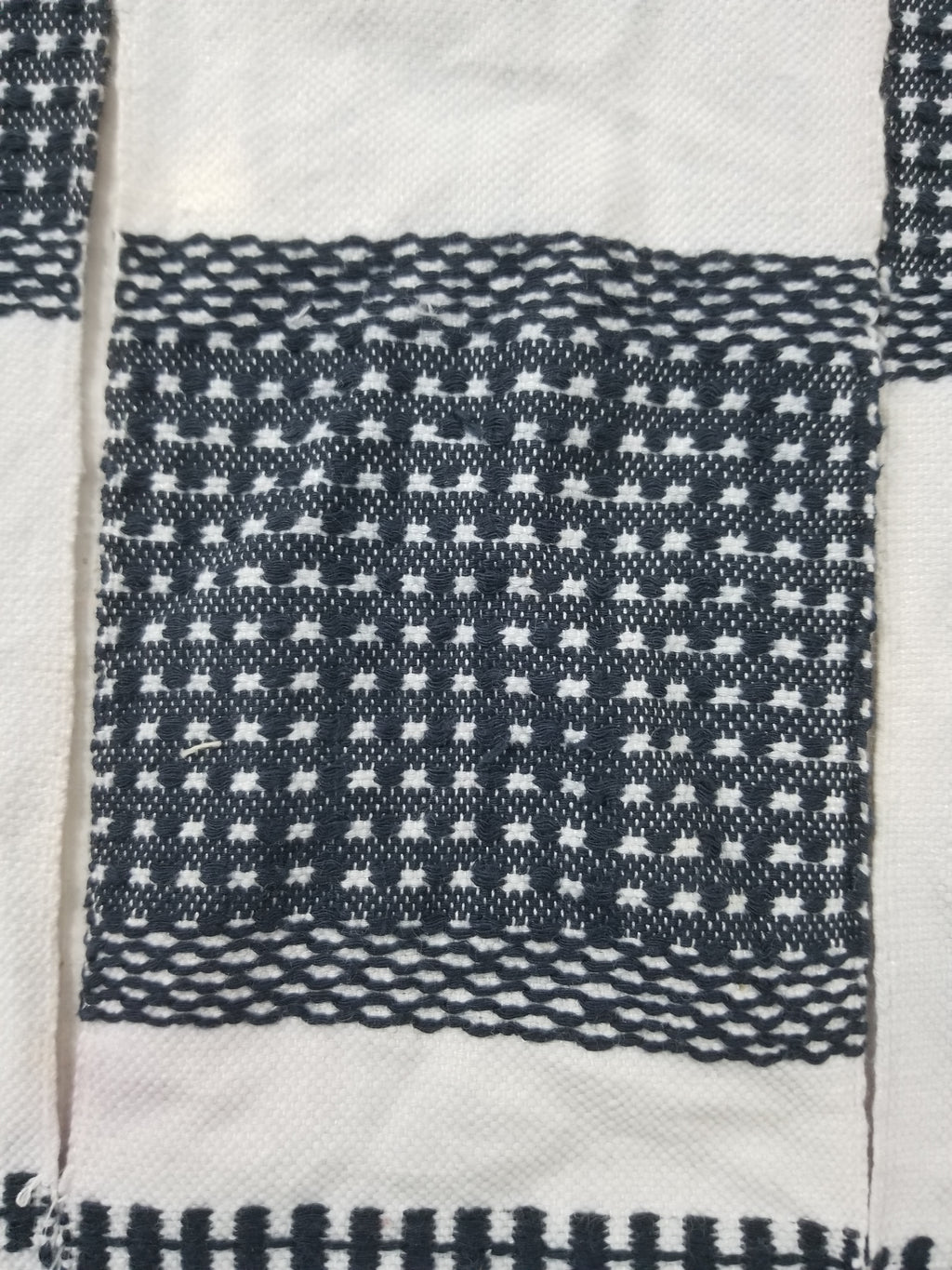 Vintage African Handwoven Ceremonial Cloth - Mali Textile 265x150cm