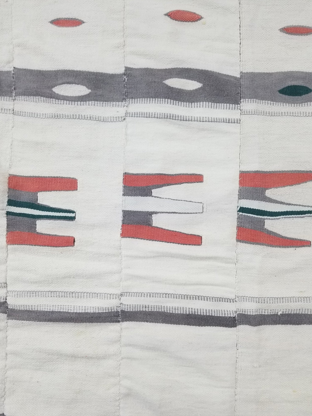 Vintage African Handwoven Mali Fulani Blanket Throw 218x142cm