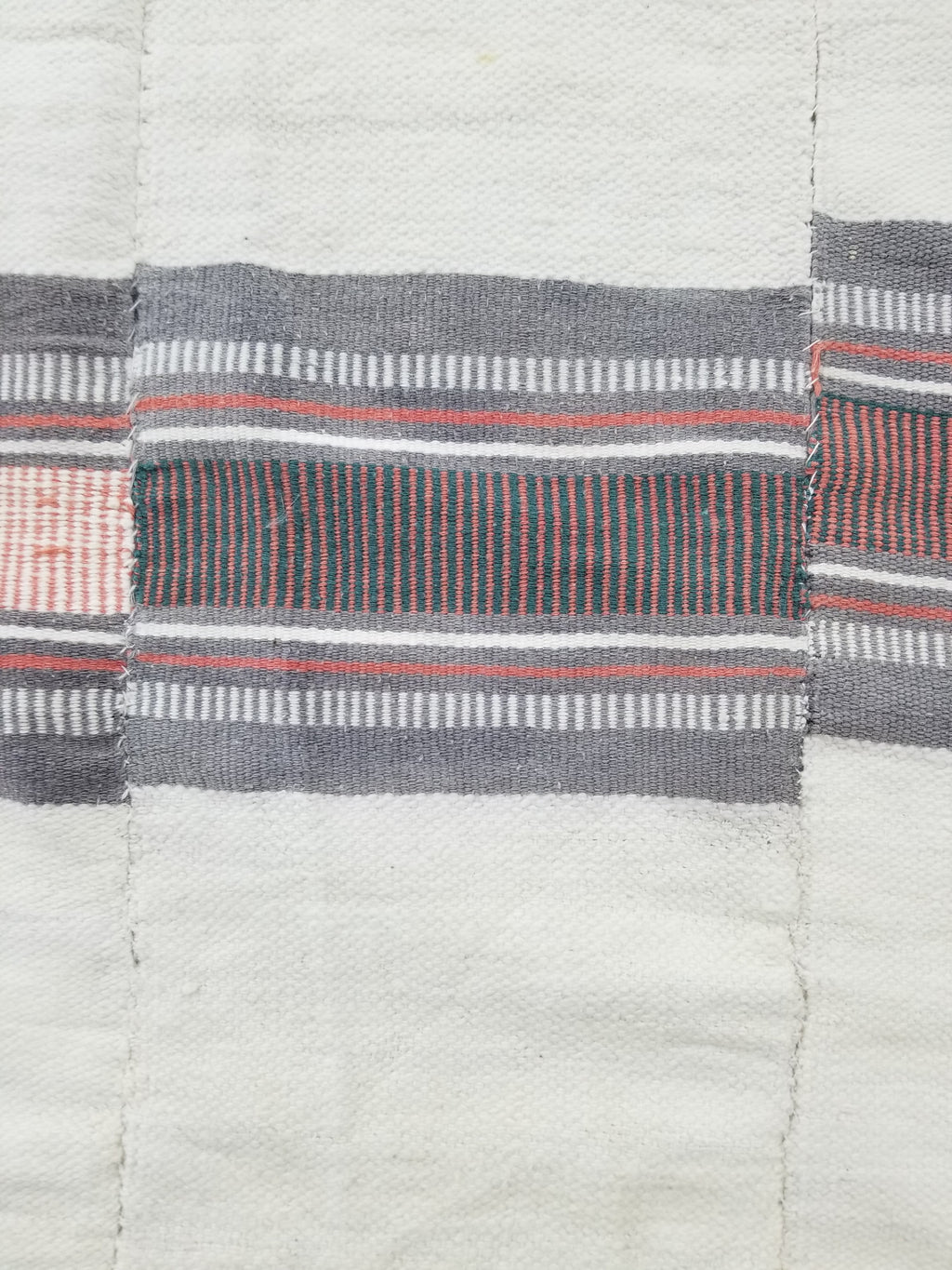 Vintage African Handwoven Mali Fulani Blanket Throw 218x142cm