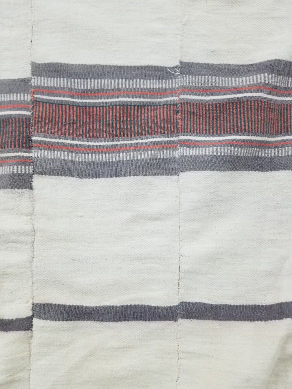 Vintage African Handwoven Mali Fulani Blanket Throw 218x142cm
