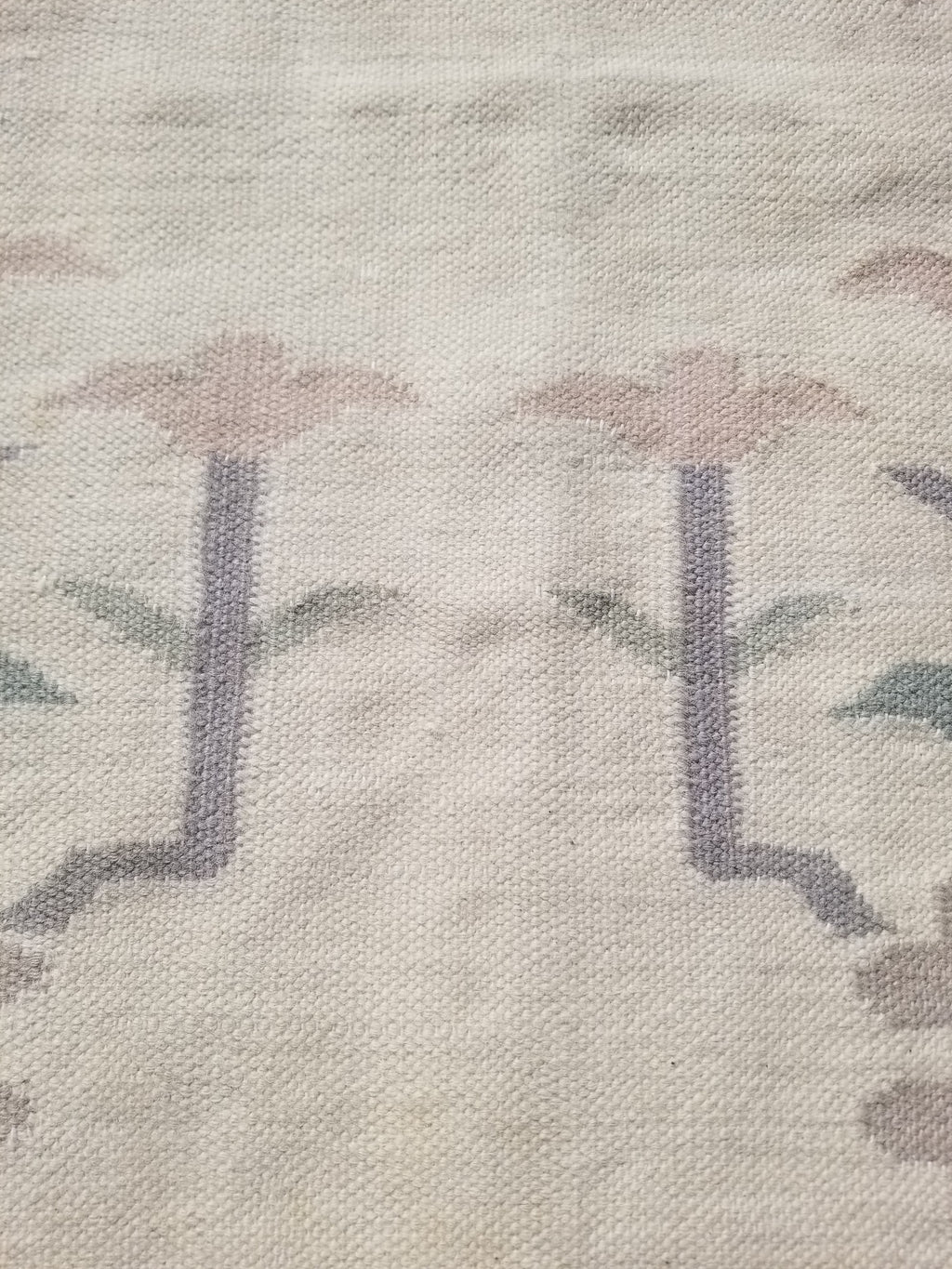 Vintage Traditional Handmade Swedish Flatweave Wool Kilim Rug 148x94cms