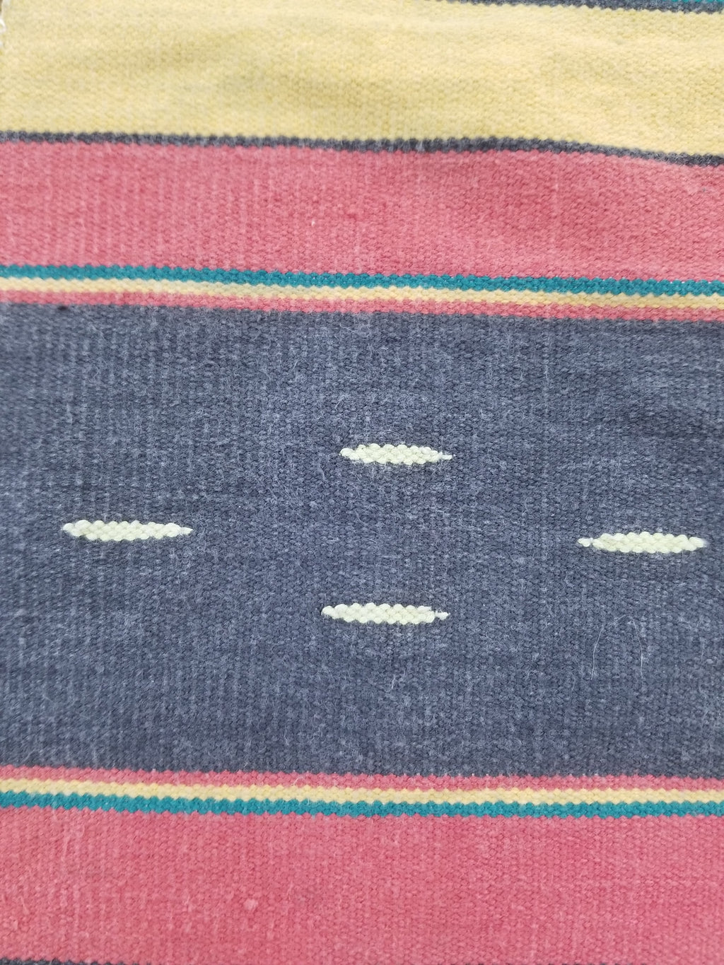 Vintage African Ceremonial 20th C Cloth EWE Strip-Woven Cotton GHANA 211x127cm
