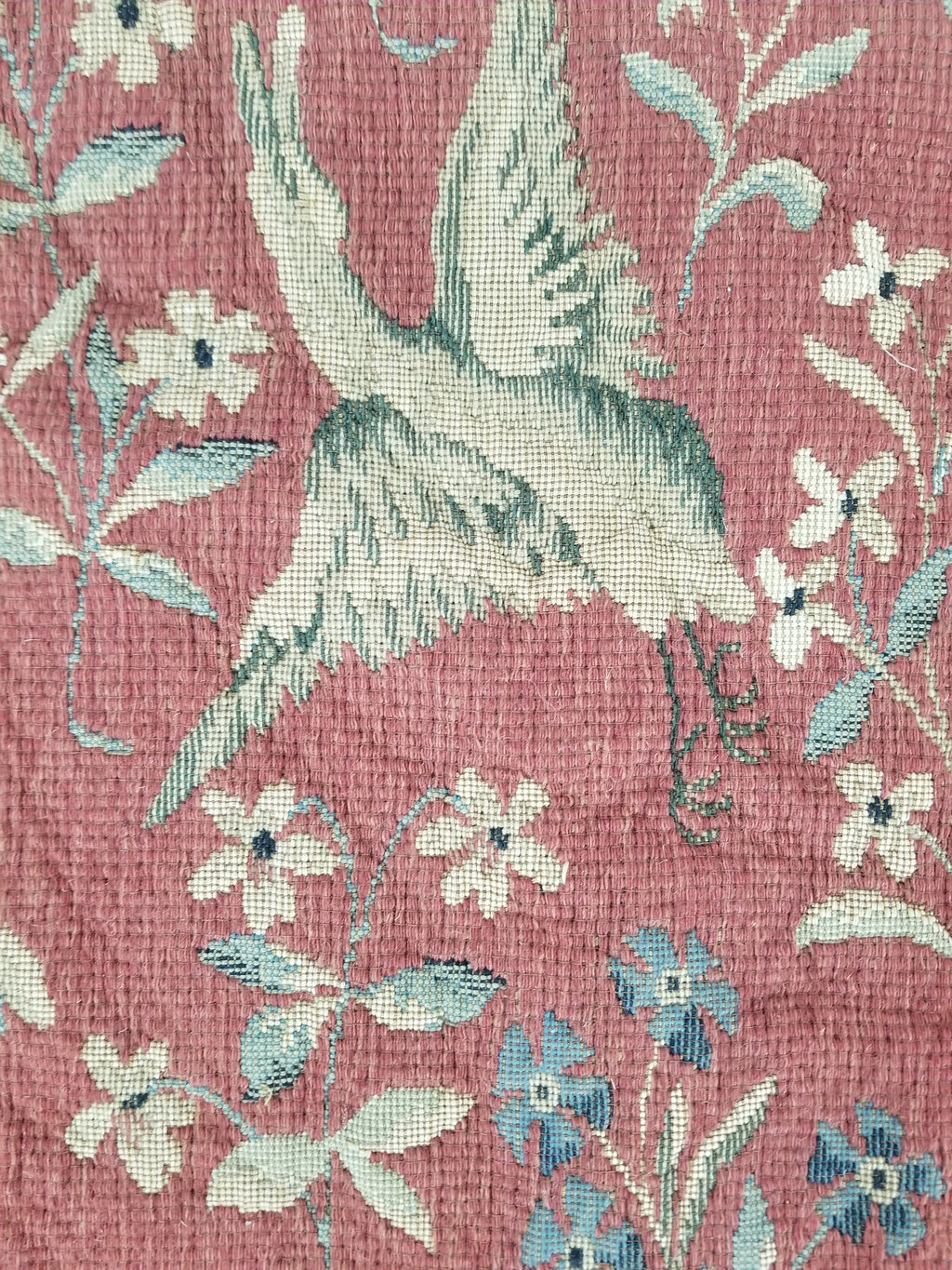 Antique European Lady & The Unicorn Medieval Wall Hanging Tapestry 222x168cm