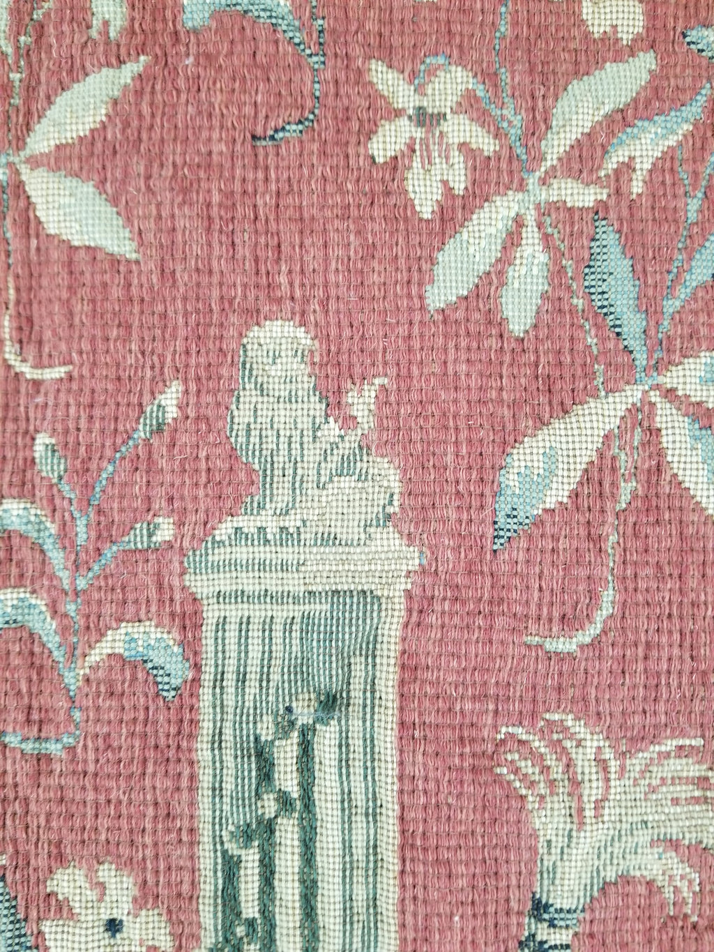 Antique European Lady & The Unicorn Medieval Wall Hanging Tapestry 222x168cm