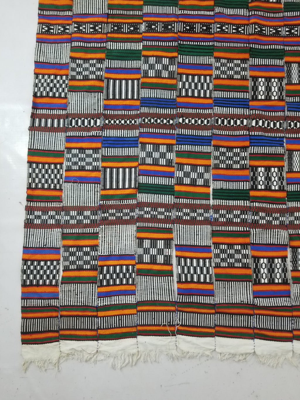 Vintage Traditional Handwoven Niger Souban Cloth - Blanket Textile 285x195cm