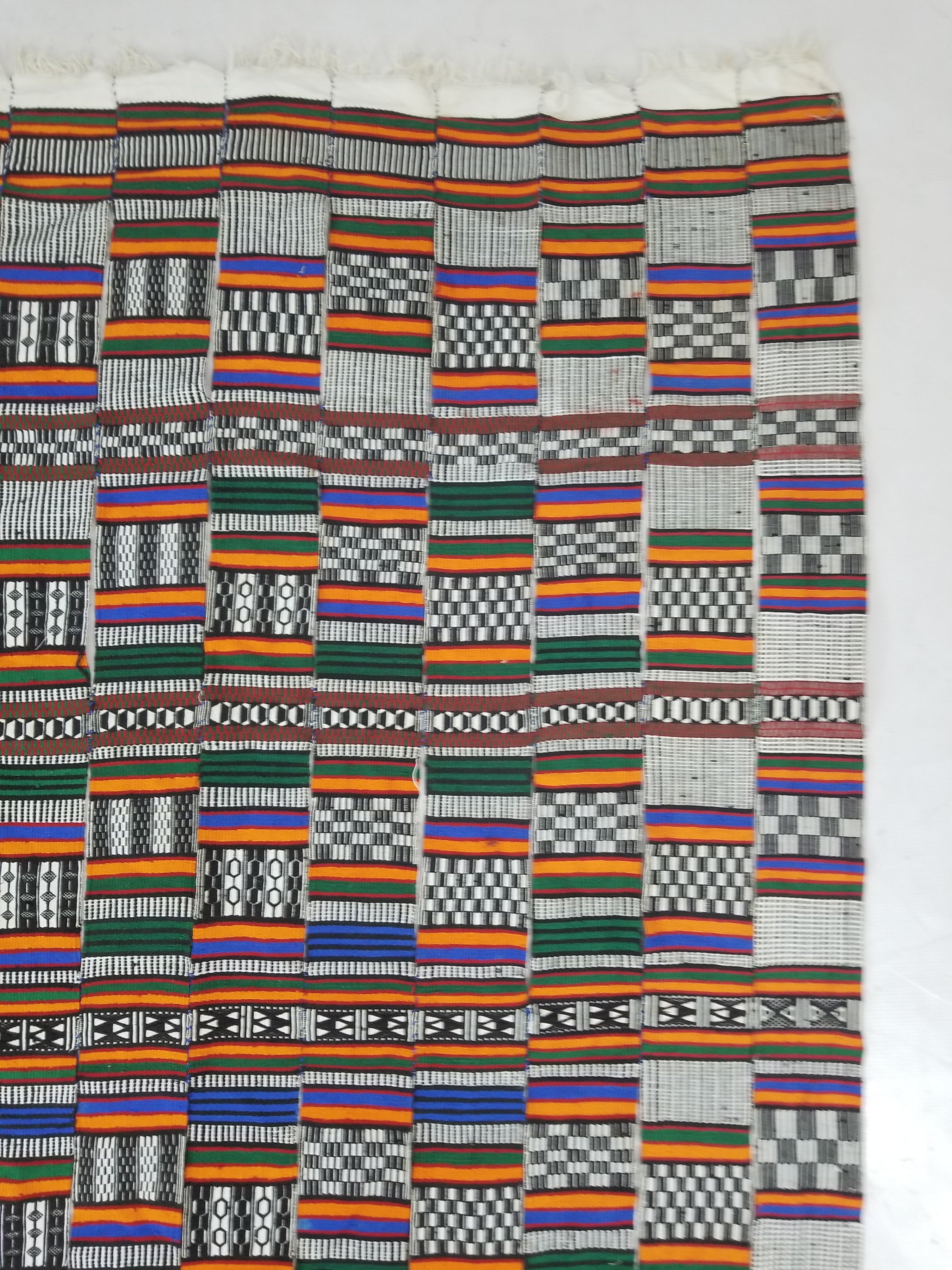 Vintage Traditional Handwoven Niger Souban Cloth - Blanket Textile 285x195cm