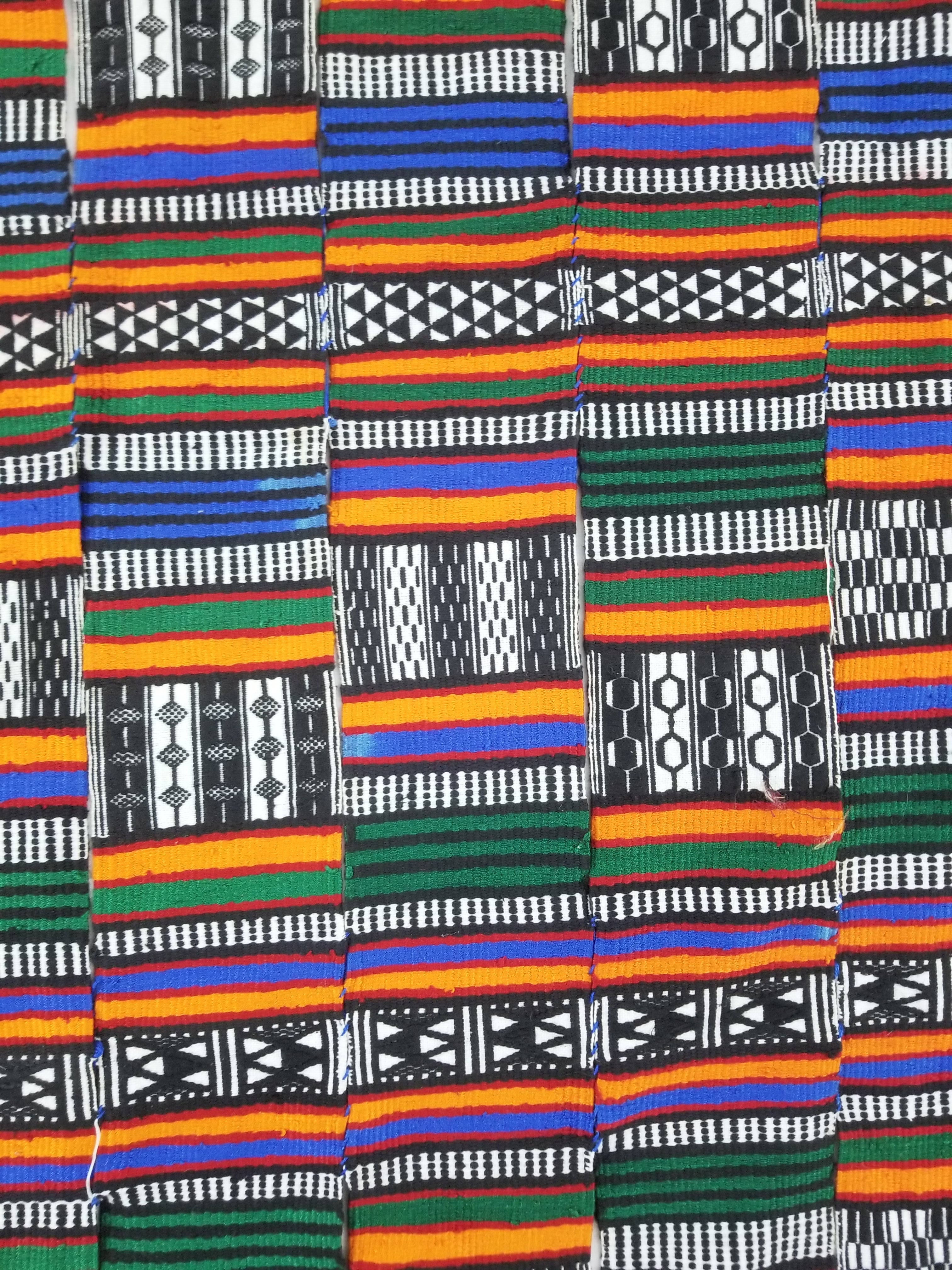 Vintage Traditional Handwoven Niger Souban Cloth - Blanket Textile 285x195cm