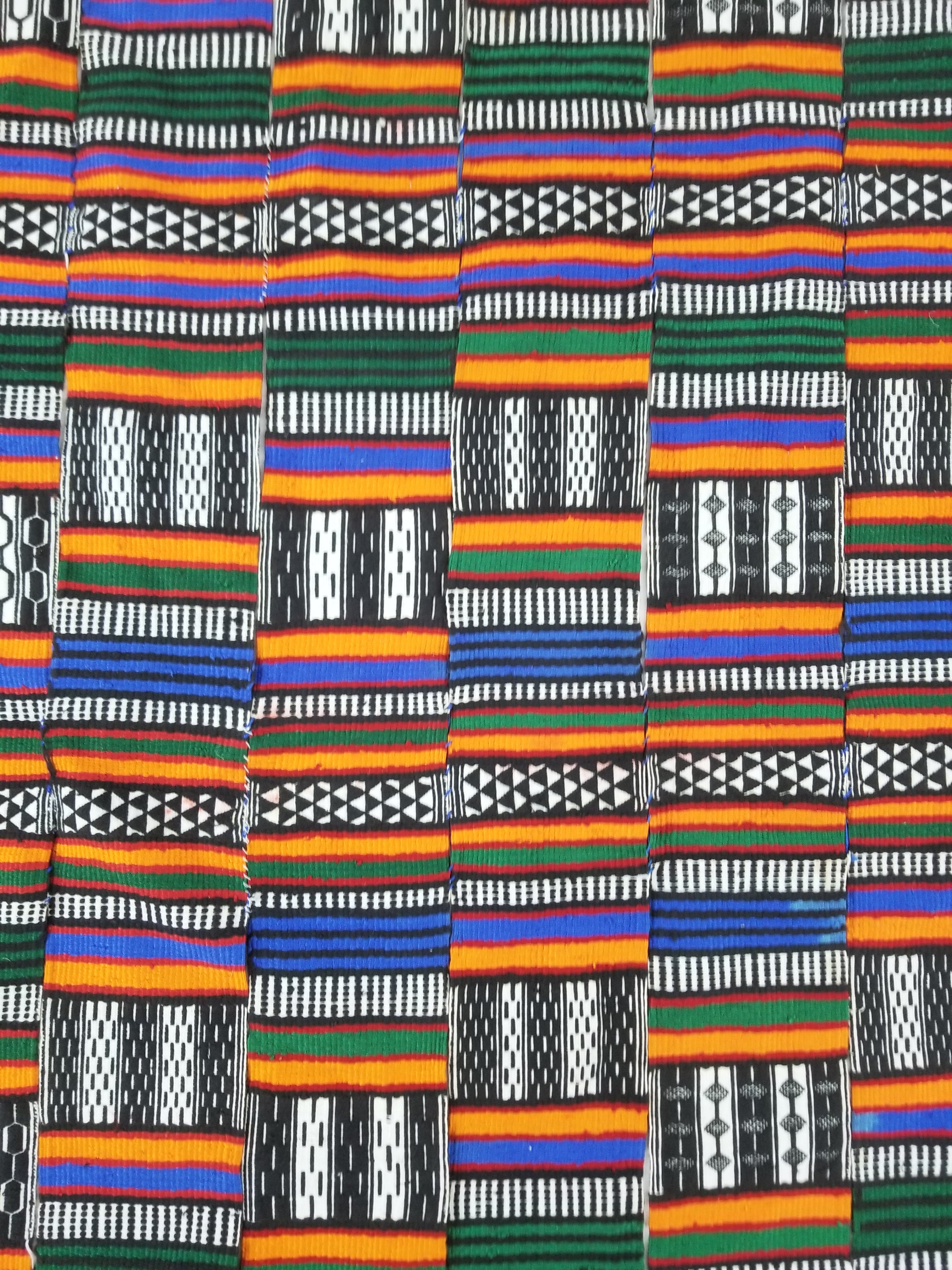 Vintage Traditional Handwoven Niger Souban Cloth - Blanket Textile 285x195cm