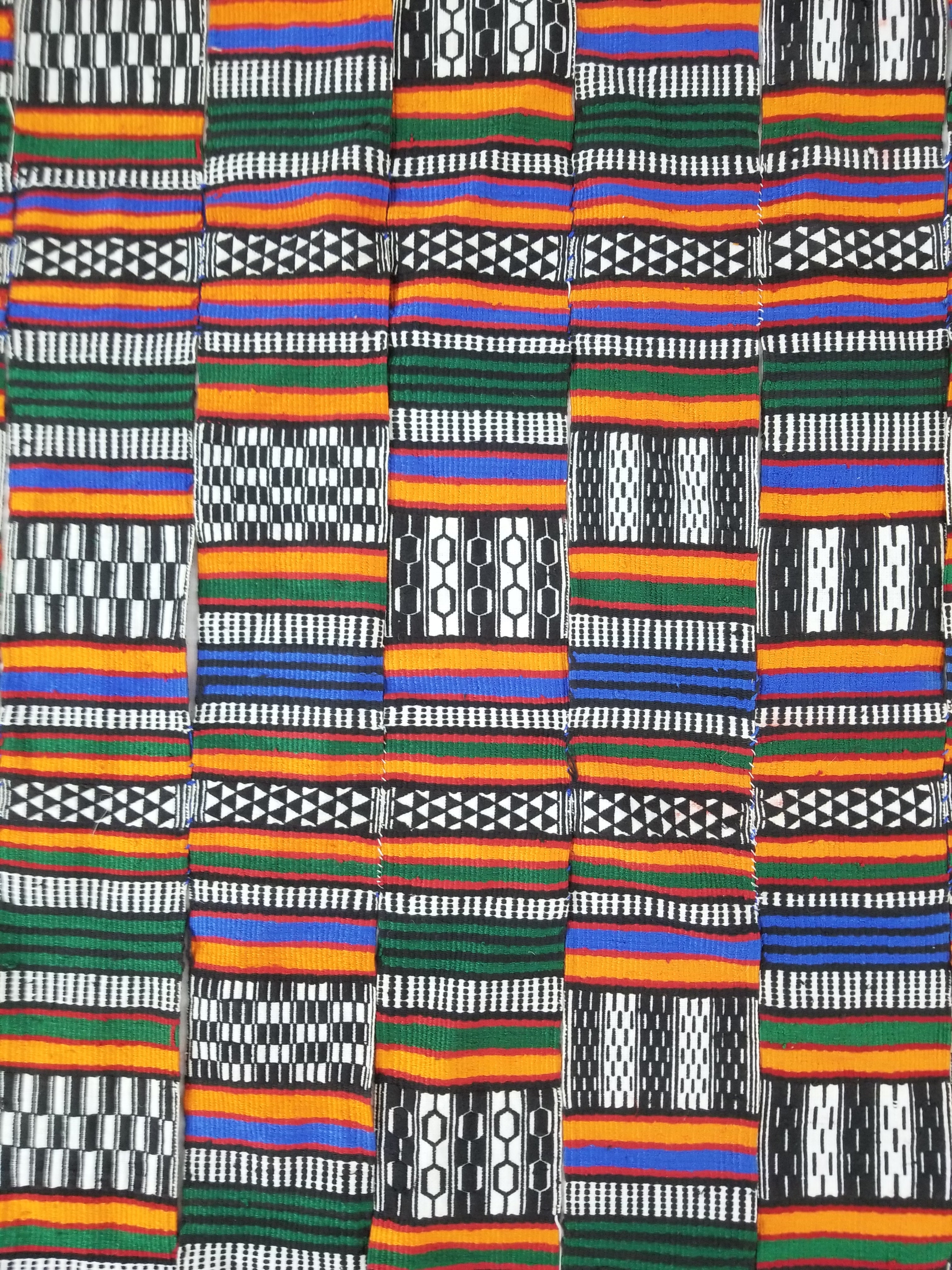 Vintage Traditional Handwoven Niger Souban Cloth - Blanket Textile 285x195cm