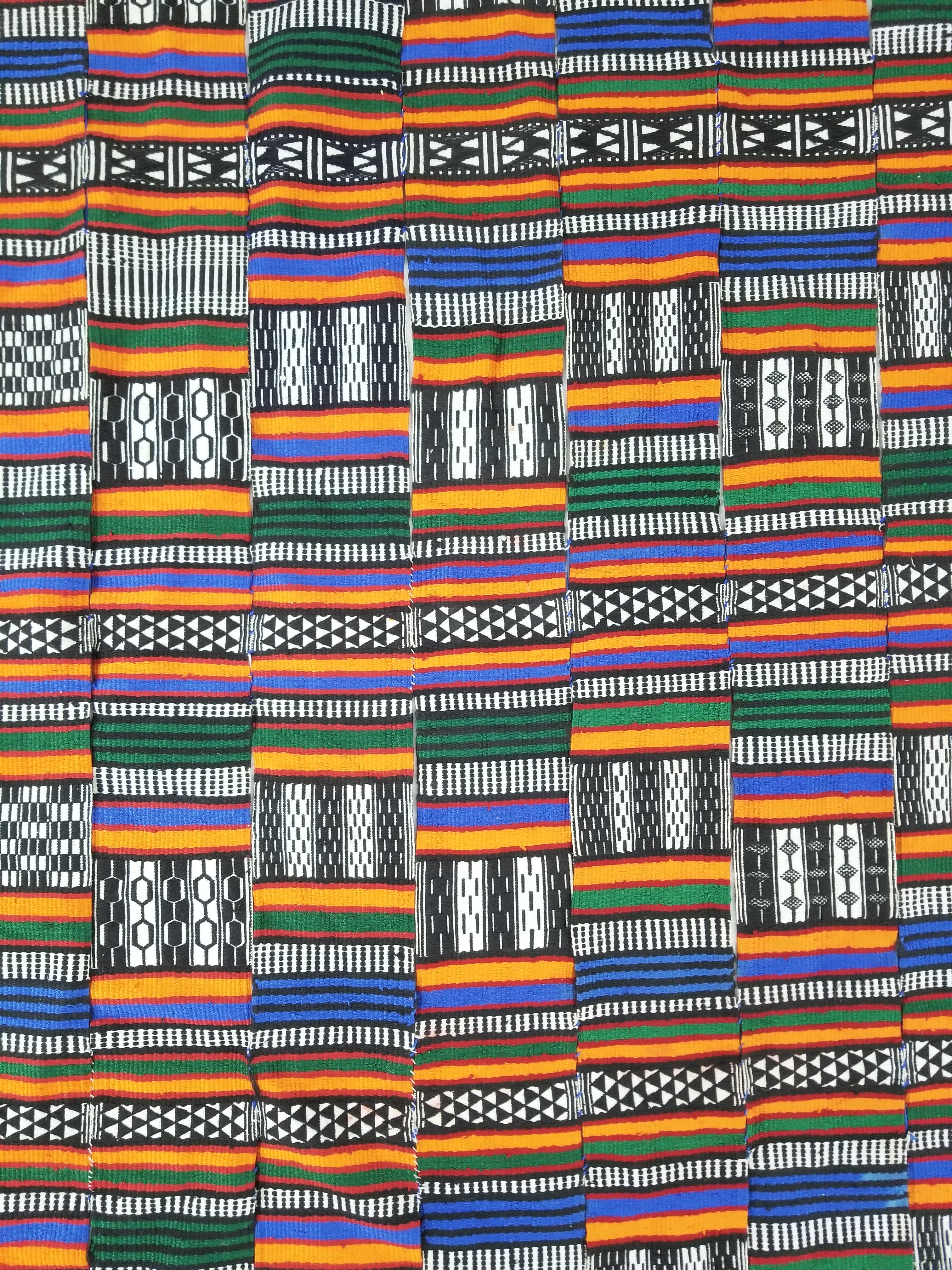 Vintage Traditional Handwoven Niger Souban Cloth - Blanket Textile 285x195cm
