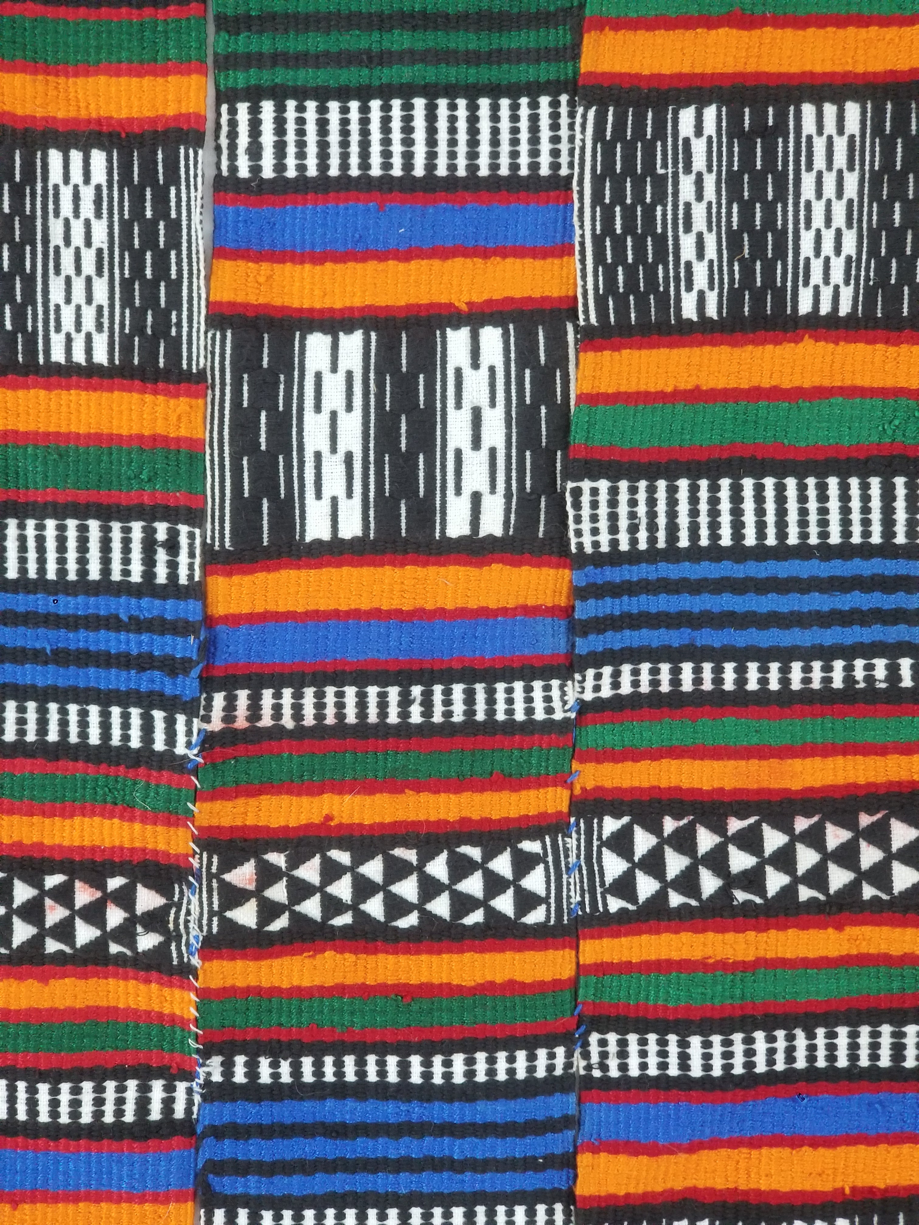 Vintage Traditional Handwoven Niger Souban Cloth - Blanket Textile 285x195cm