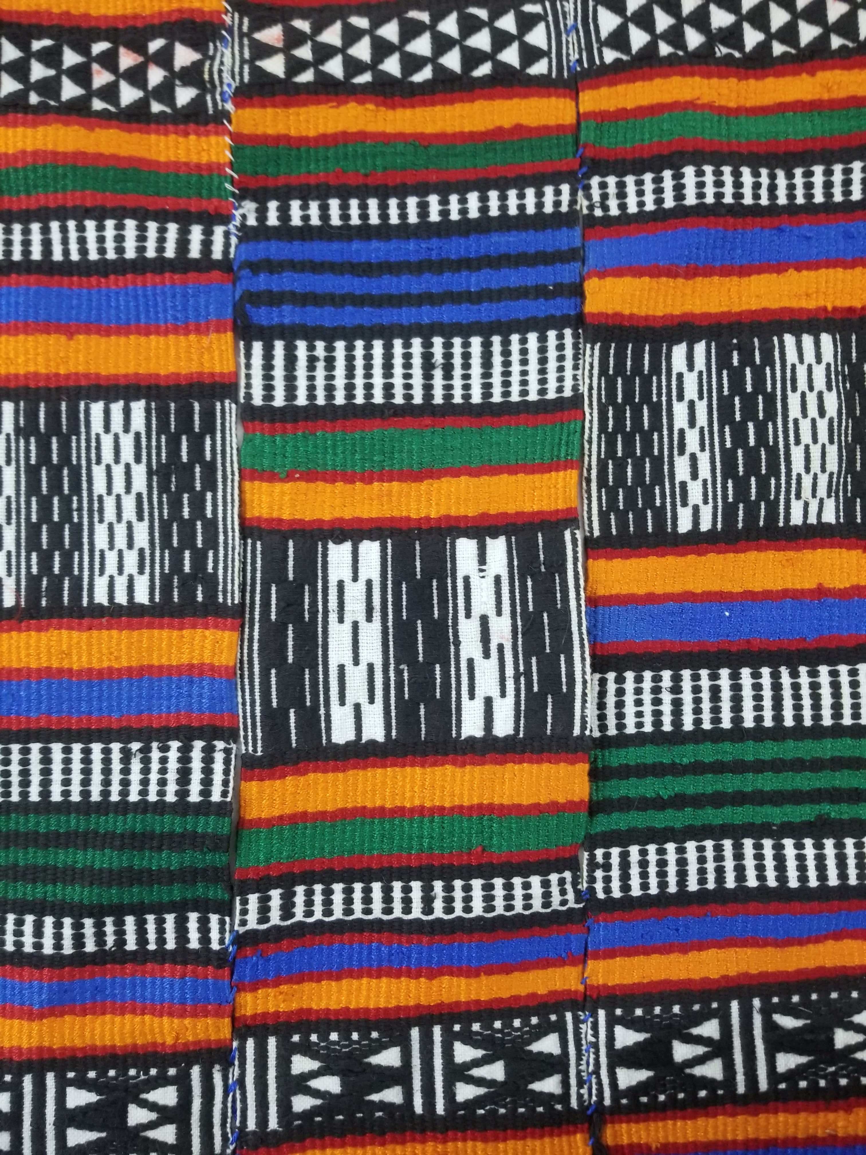 Vintage Traditional Handwoven Niger Souban Cloth - Blanket Textile 285x195cm