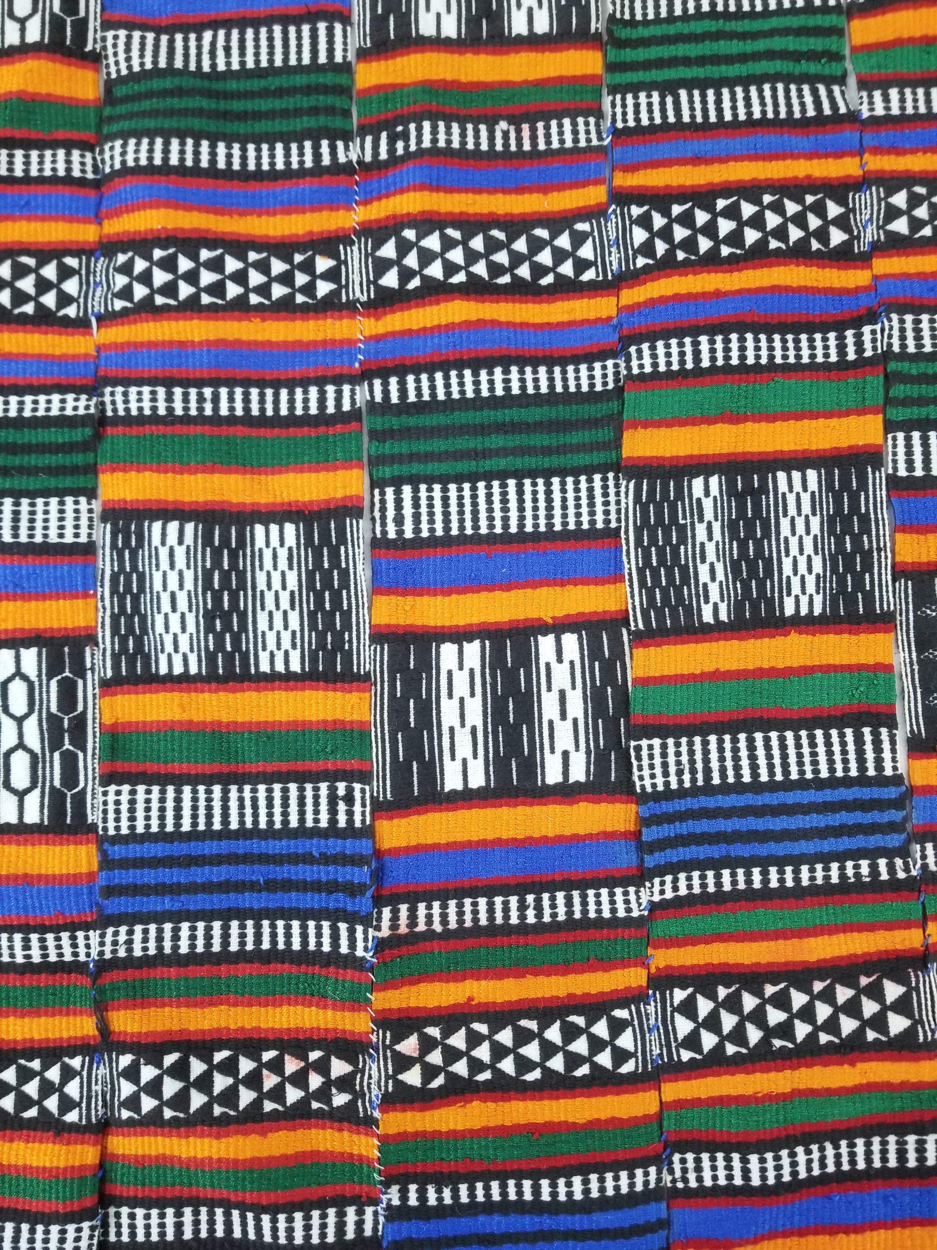 Vintage Traditional Handwoven Niger Souban Cloth - Blanket Textile 285x195cm