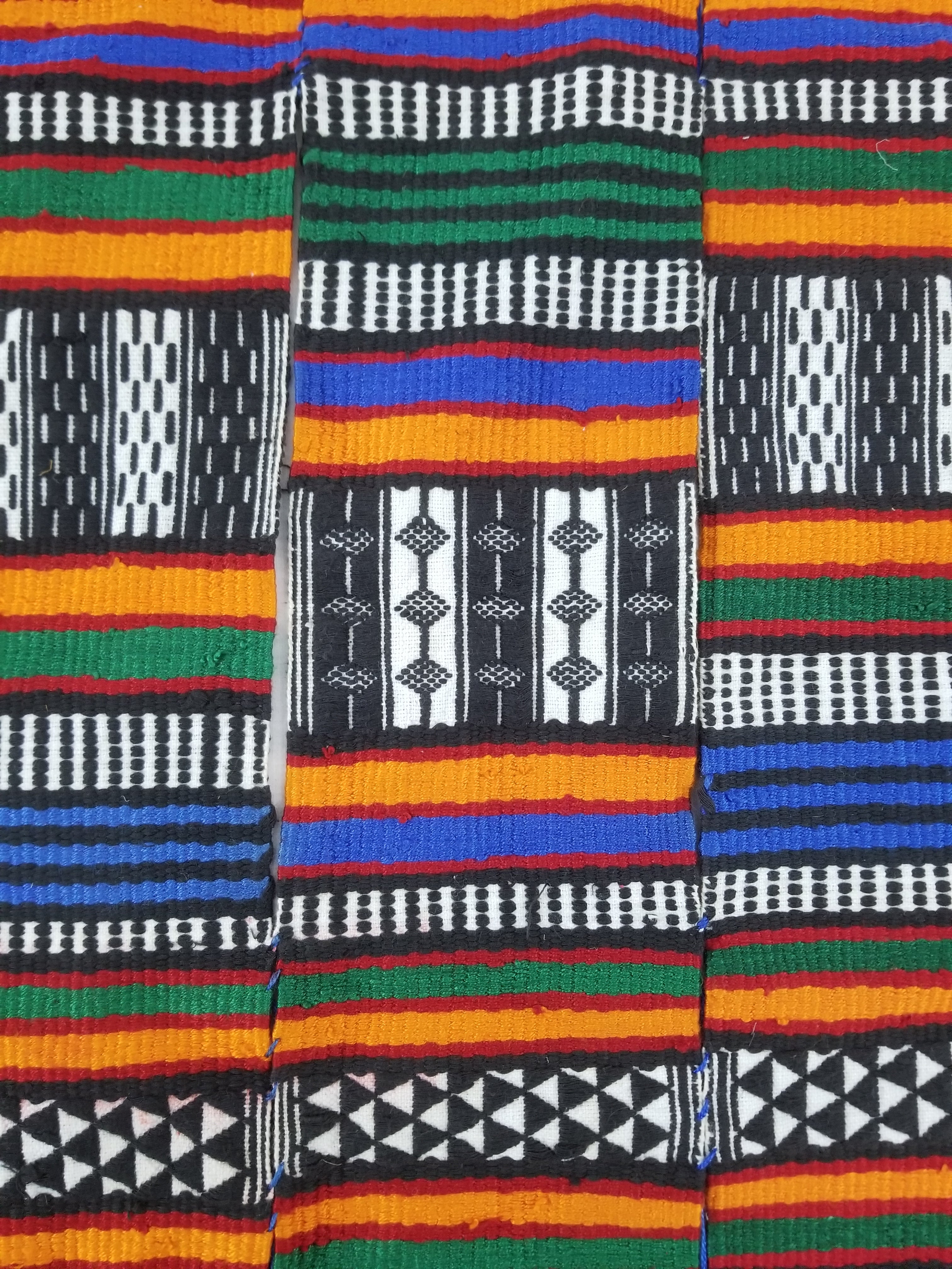 Vintage Traditional Handwoven Niger Souban Cloth - Blanket Textile 285x195cm