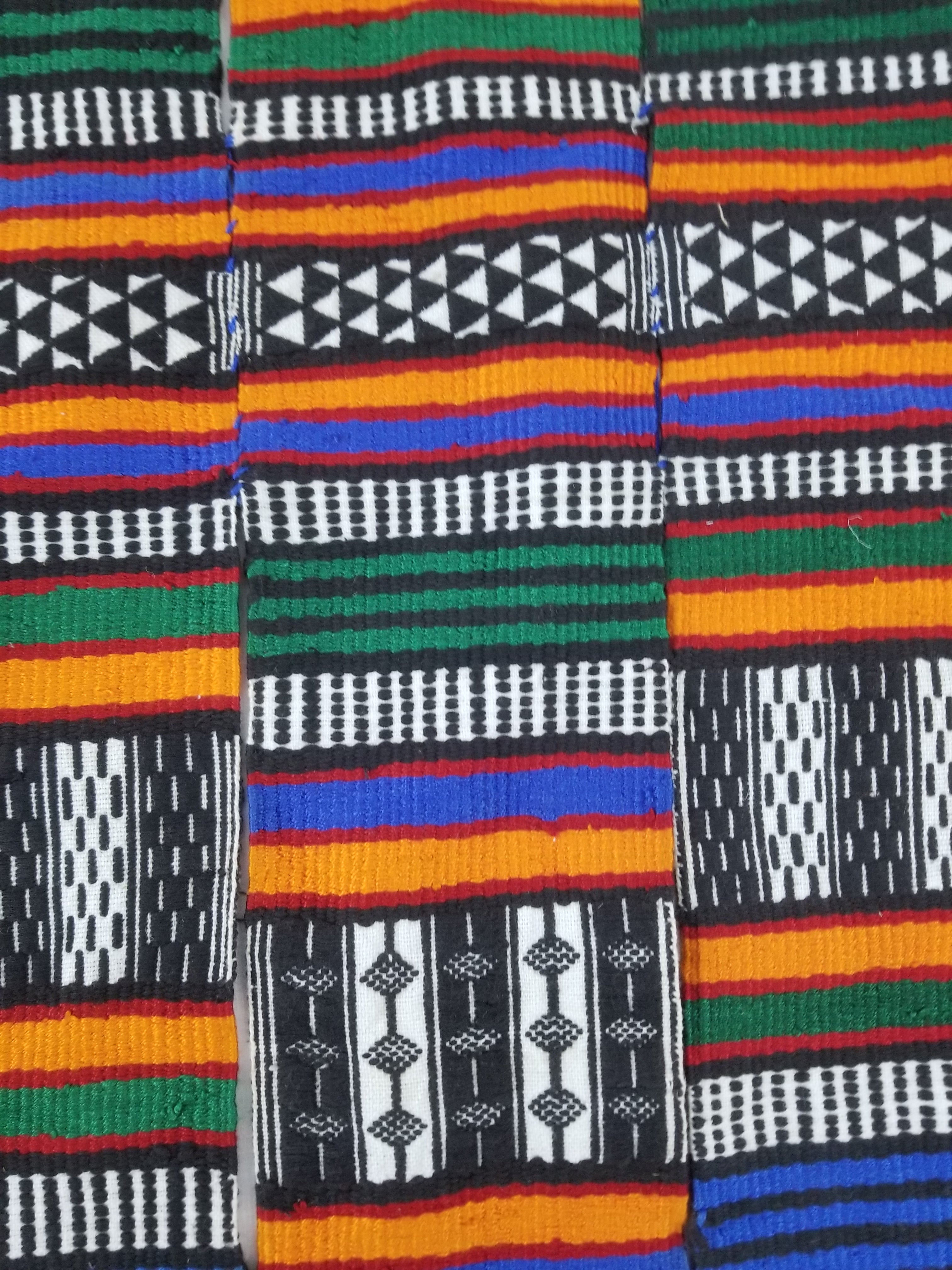 Vintage Traditional Handwoven Niger Souban Cloth - Blanket Textile 285x195cm