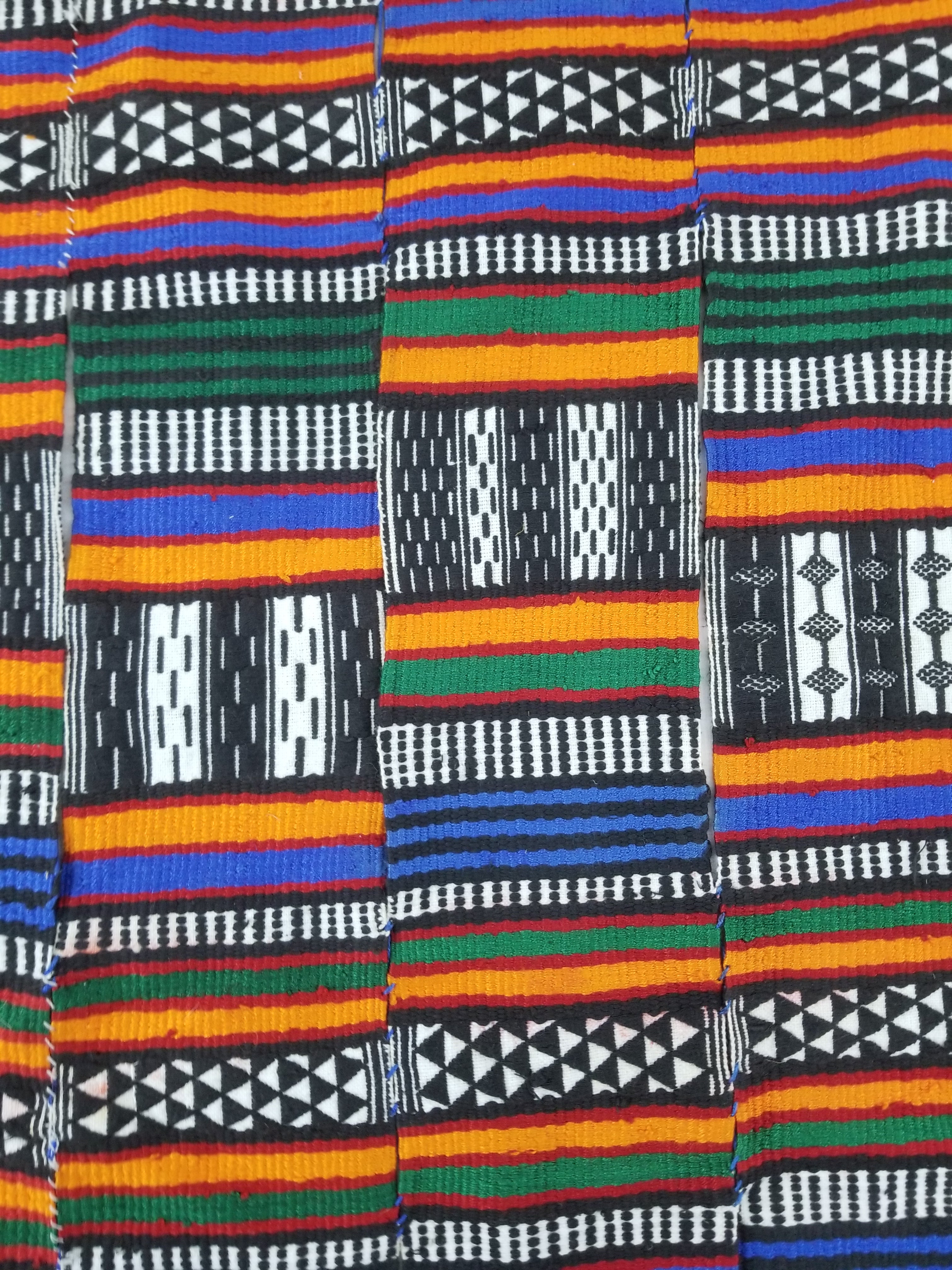 Vintage Traditional Handwoven Niger Souban Cloth - Blanket Textile 285x195cm