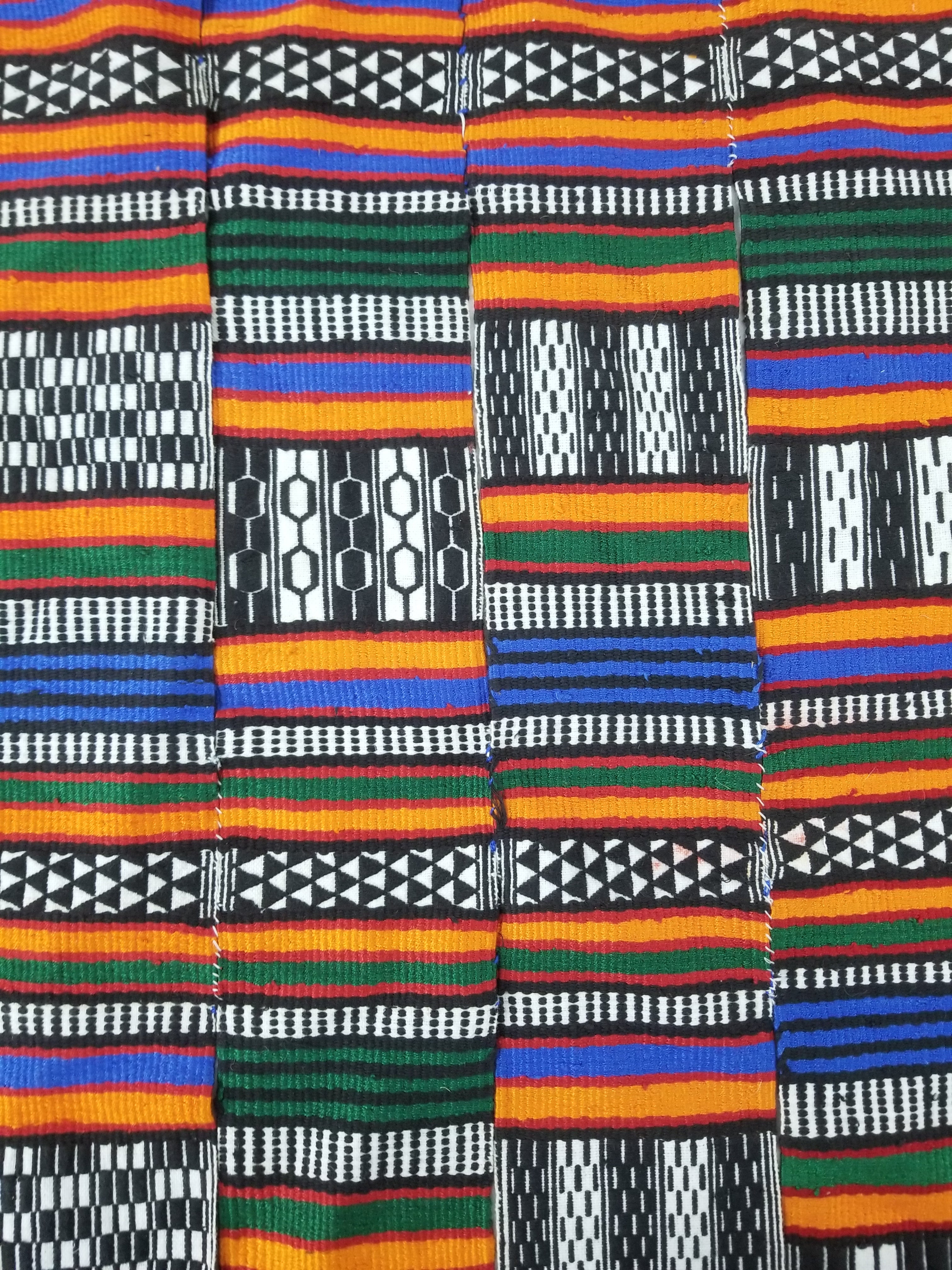 Vintage Traditional Handwoven Niger Souban Cloth - Blanket Textile 285x195cm