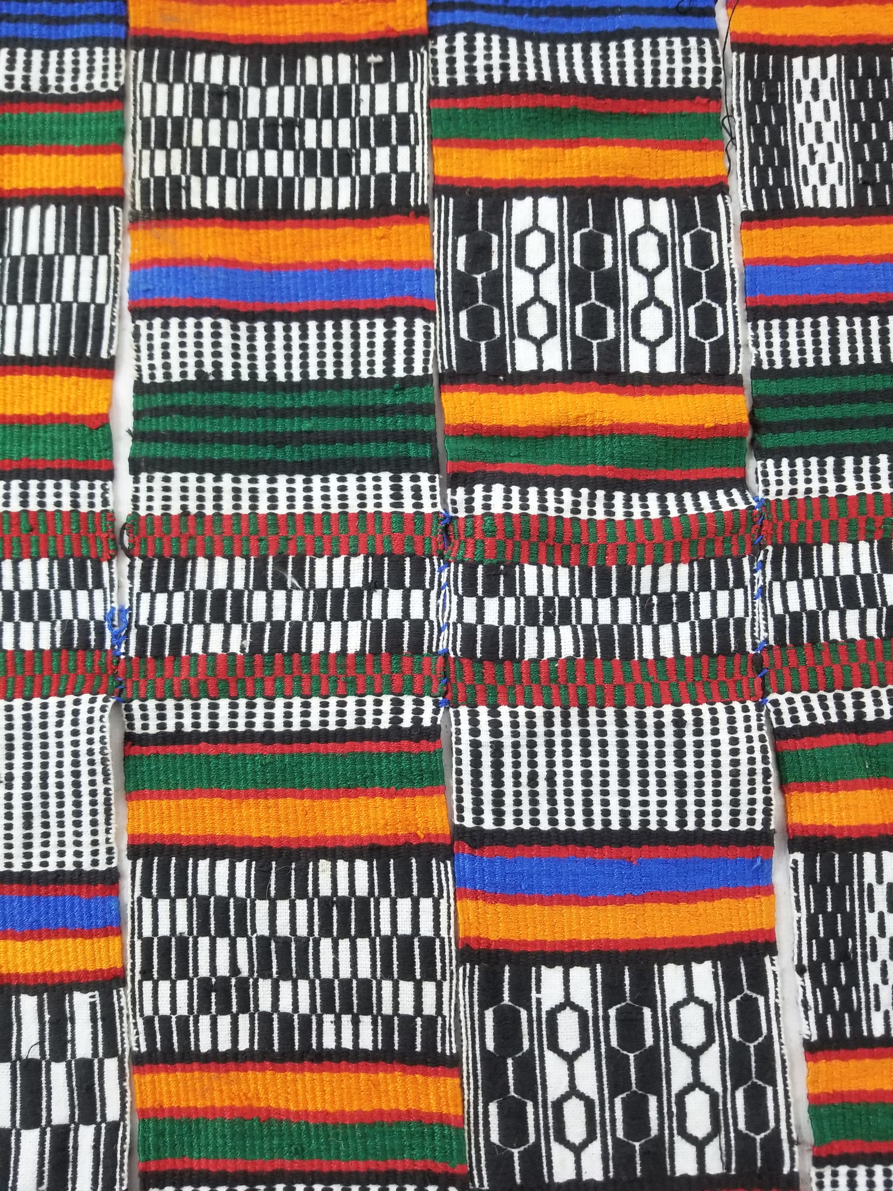 Vintage Traditional Handwoven Niger Souban Cloth - Blanket Textile 285x195cm