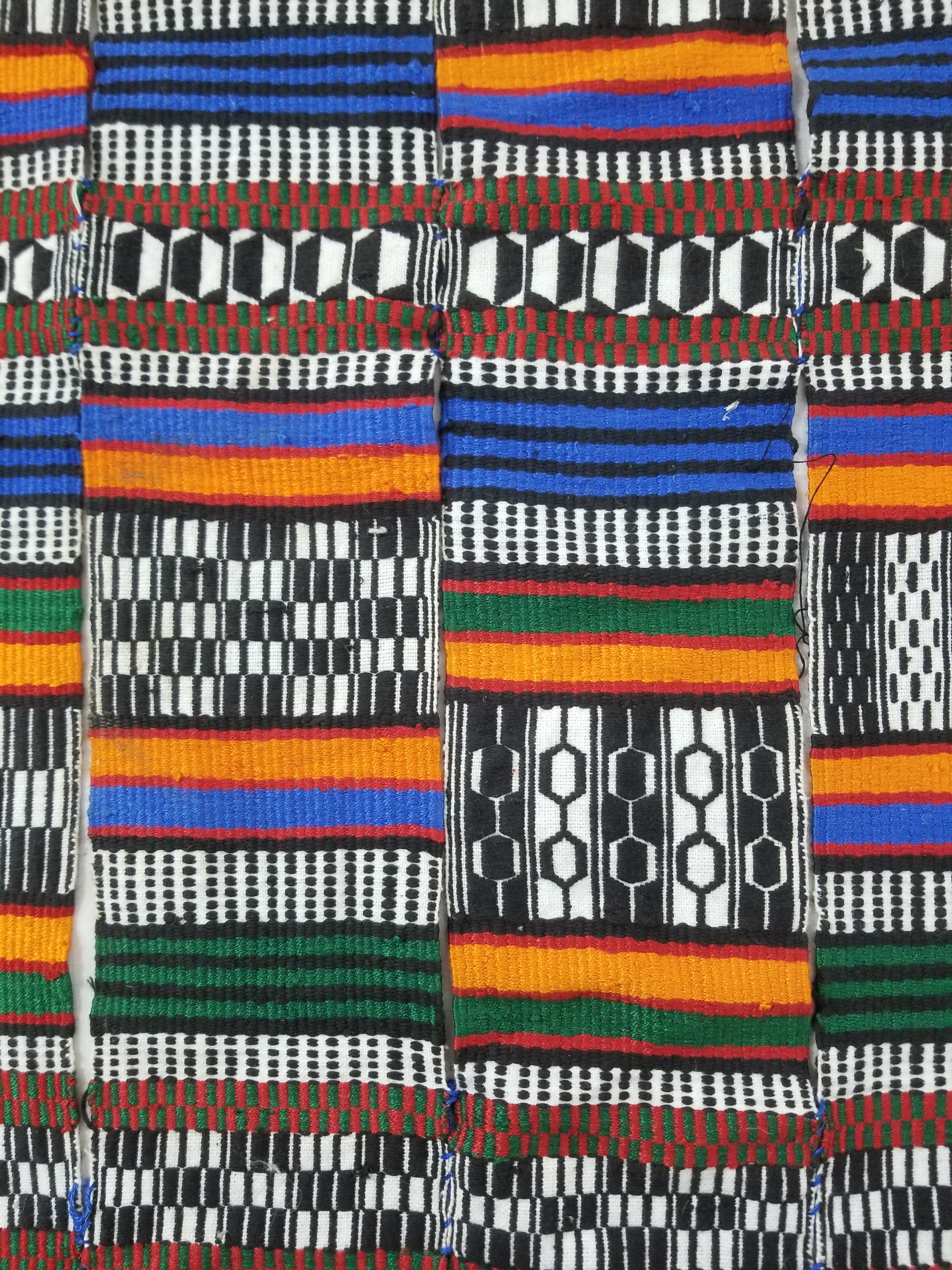 Vintage Traditional Handwoven Niger Souban Cloth - Blanket Textile 285x195cm
