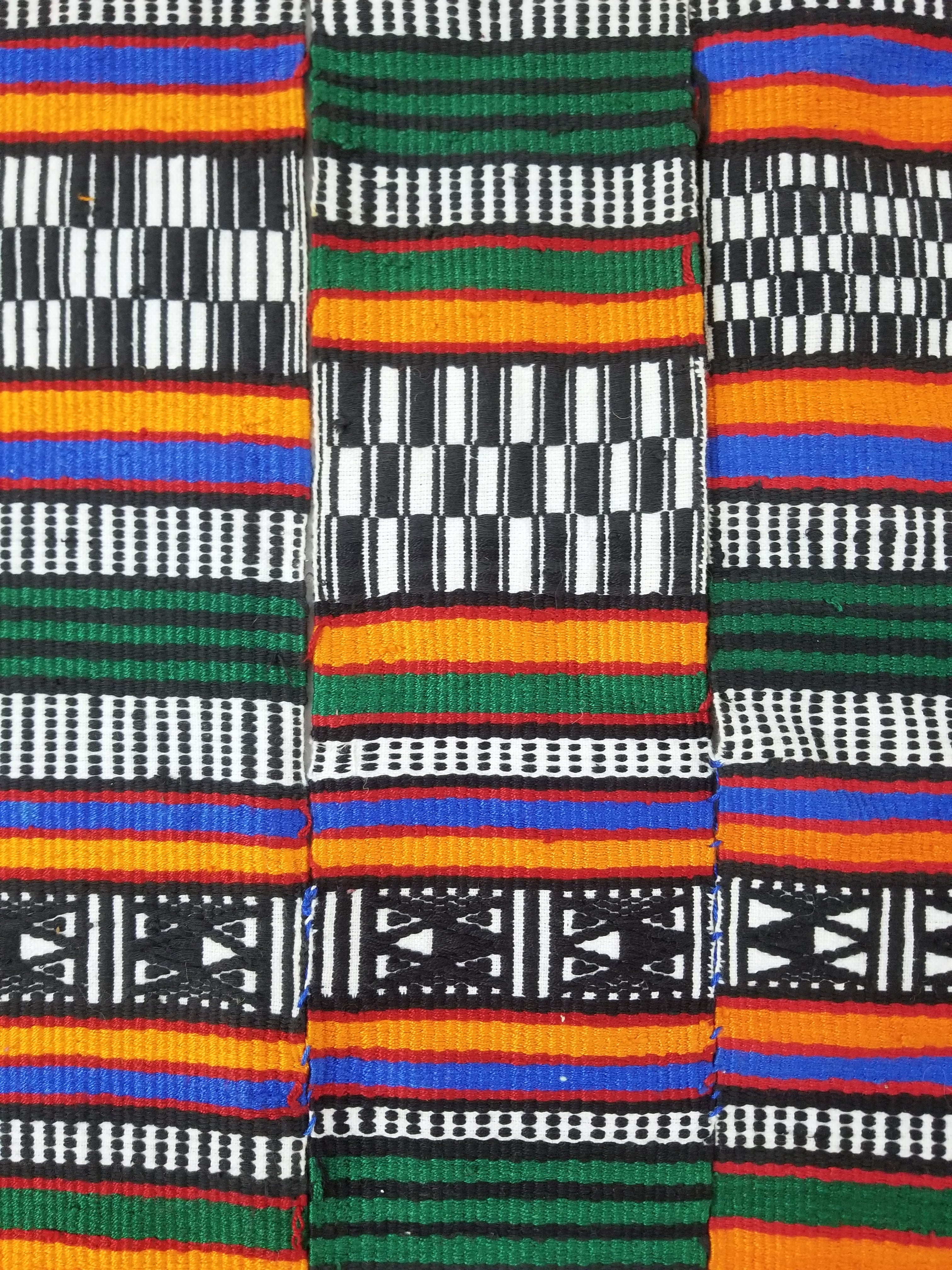 Vintage Traditional Handwoven Niger Souban Cloth - Blanket Textile 285x195cm