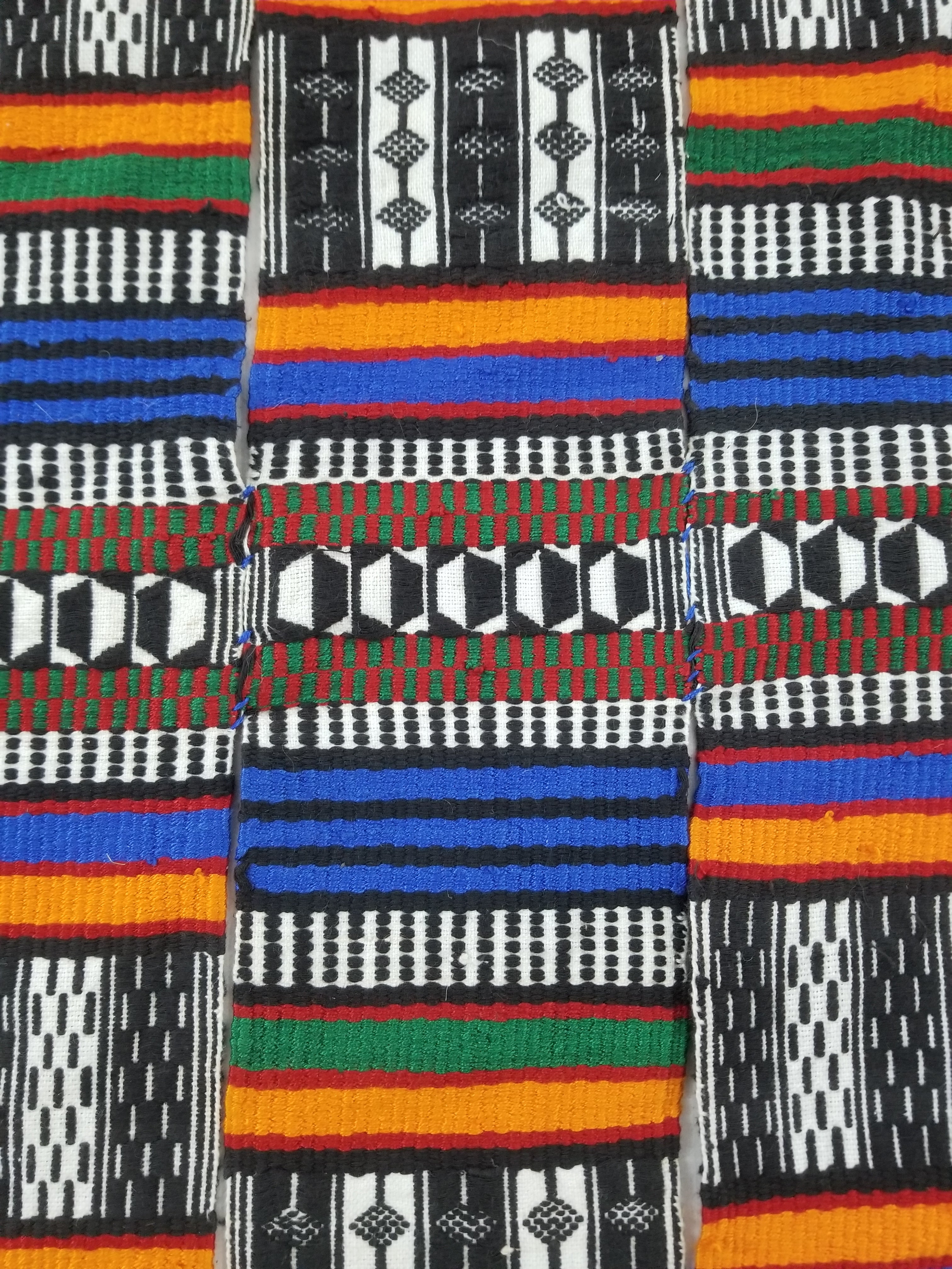 Vintage Traditional Handwoven Niger Souban Cloth - Blanket Textile 285x195cm