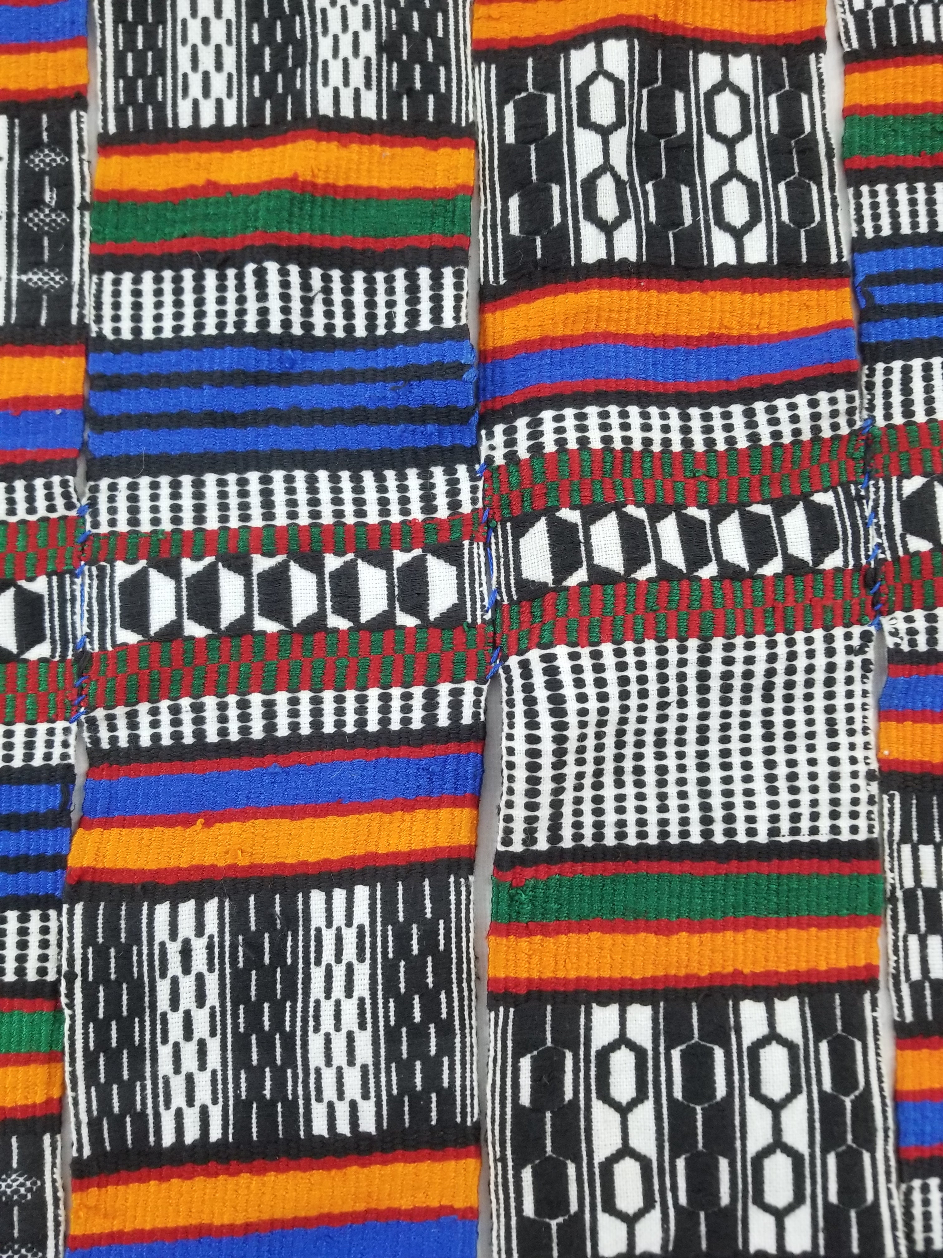 Vintage Traditional Handwoven Niger Souban Cloth - Blanket Textile 285x195cm