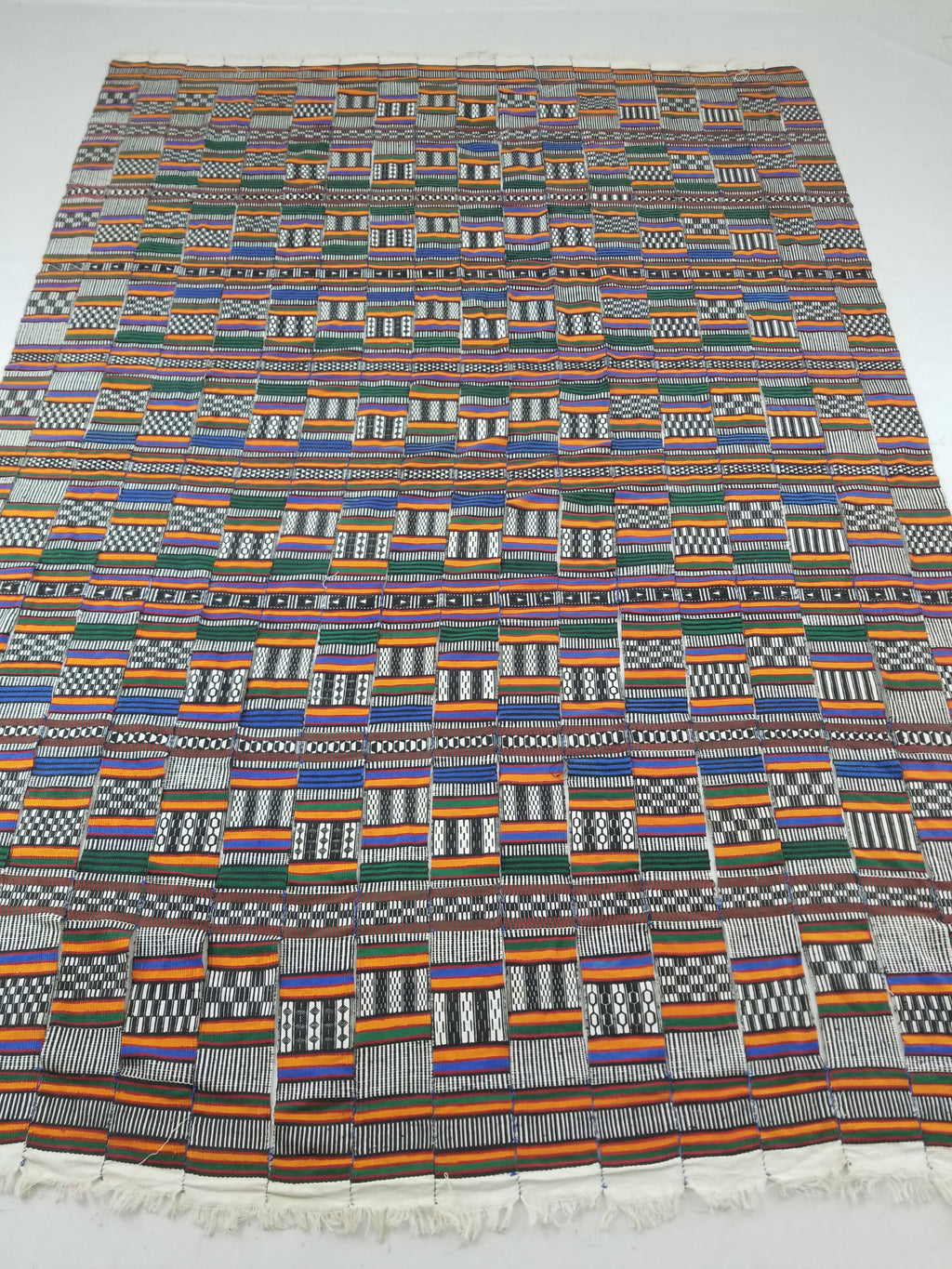 Vintage Traditional Handwoven Niger Souban Cloth - Blanket Textile 285x195cm