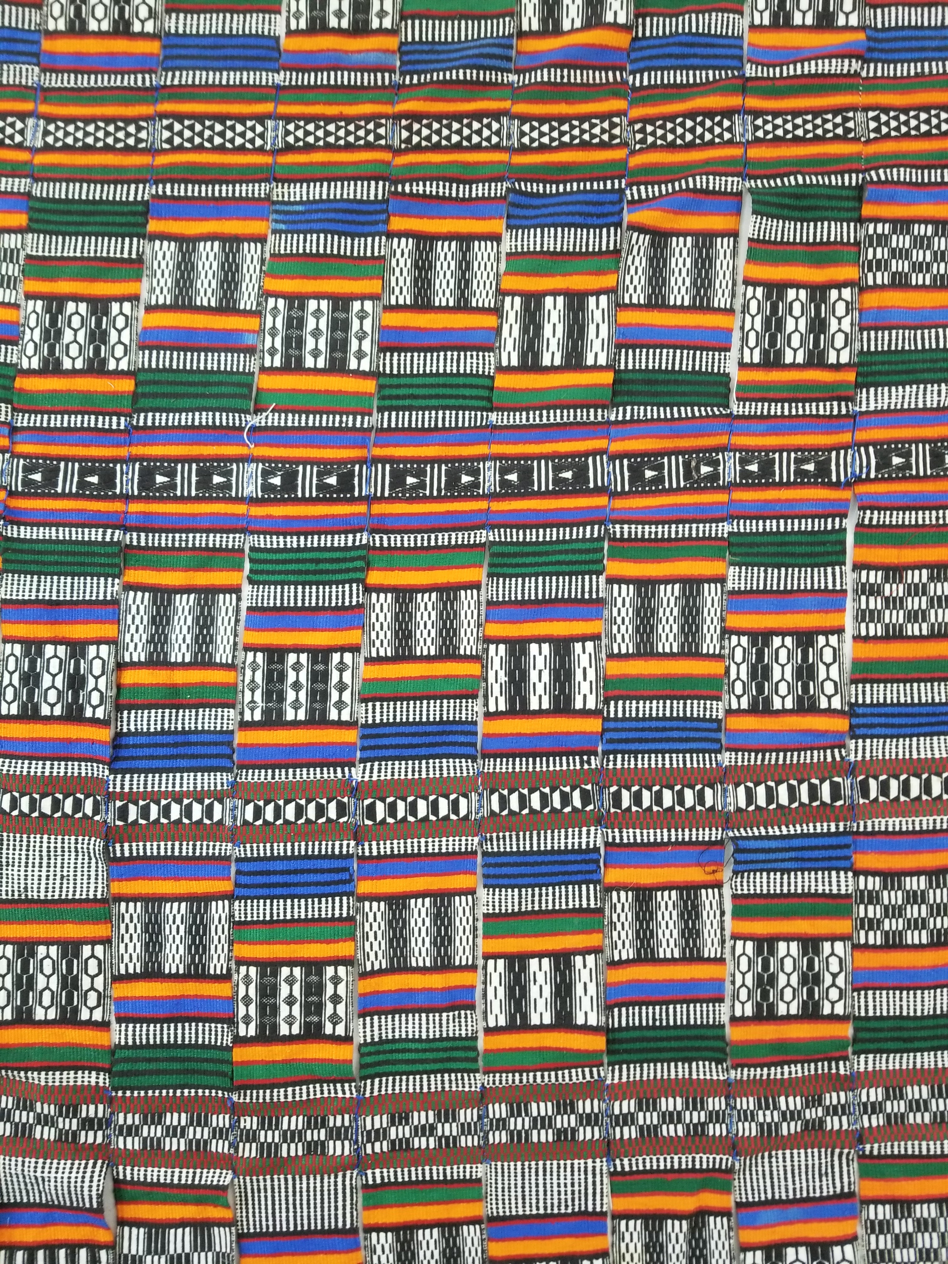 Vintage Traditional Handwoven Niger Souban Cloth - Blanket Textile 285x195cm