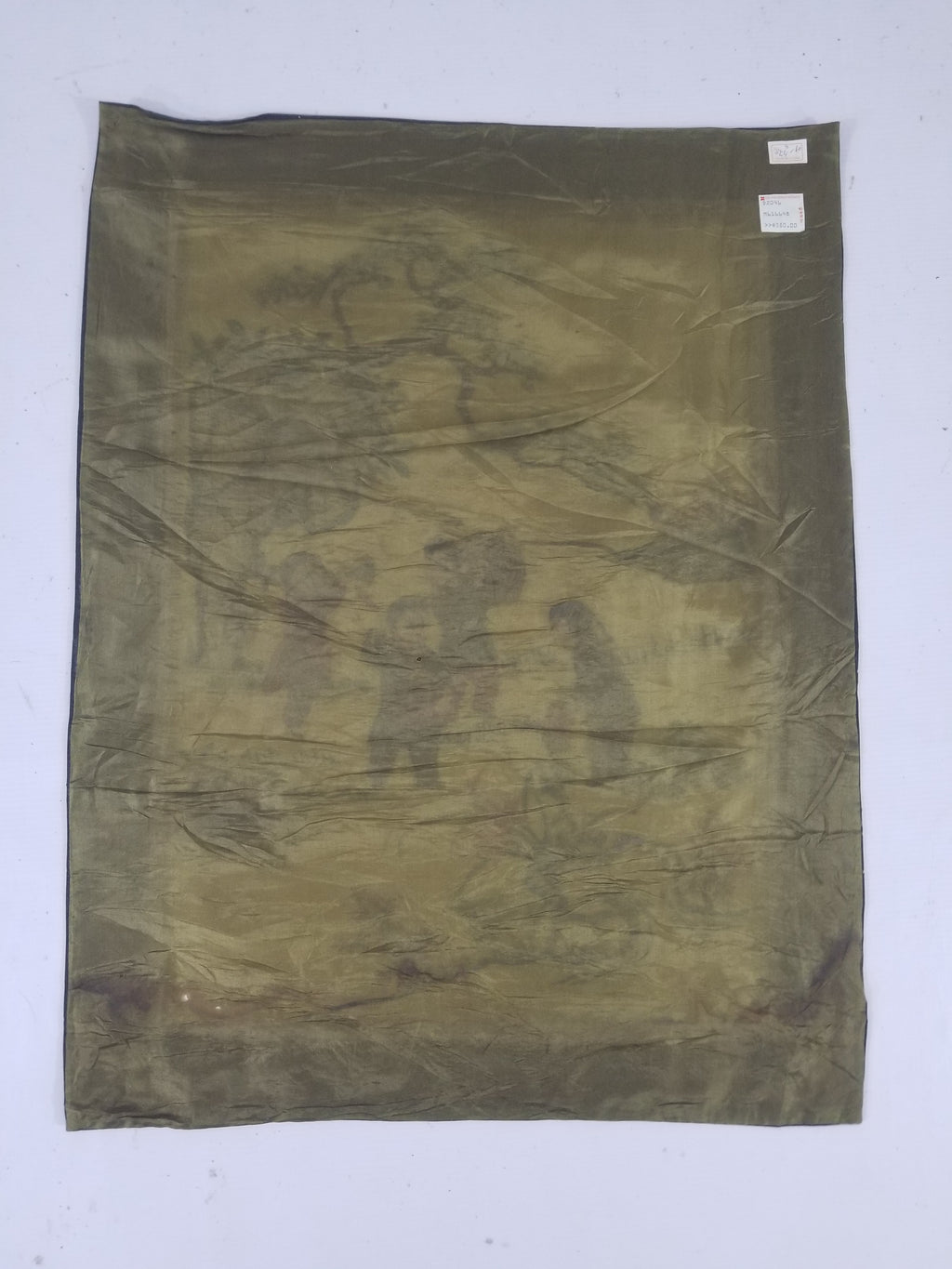 Vintage Chinese Silk Embroidered Children Playing Scene Tapestry 66x50cm