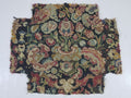 Antique European Needlepoint Pomegranate Tree Vase Floral Fragment 77x64cm