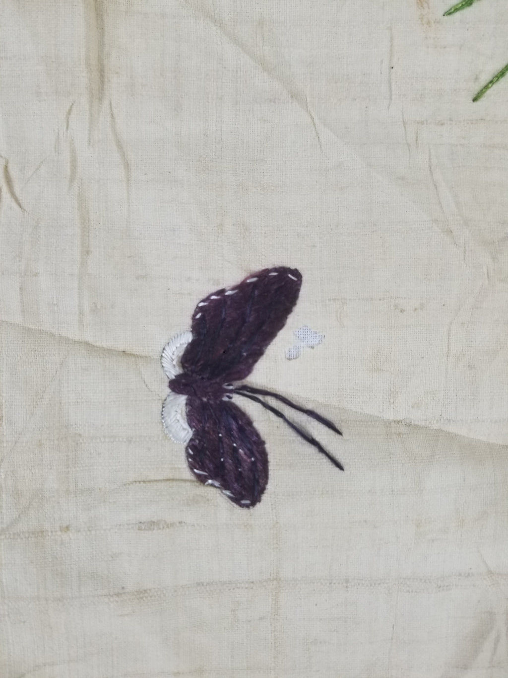Vintage Chinese Peacock & Bamboo Silk Embroidered Decorative Panel 176x153cm