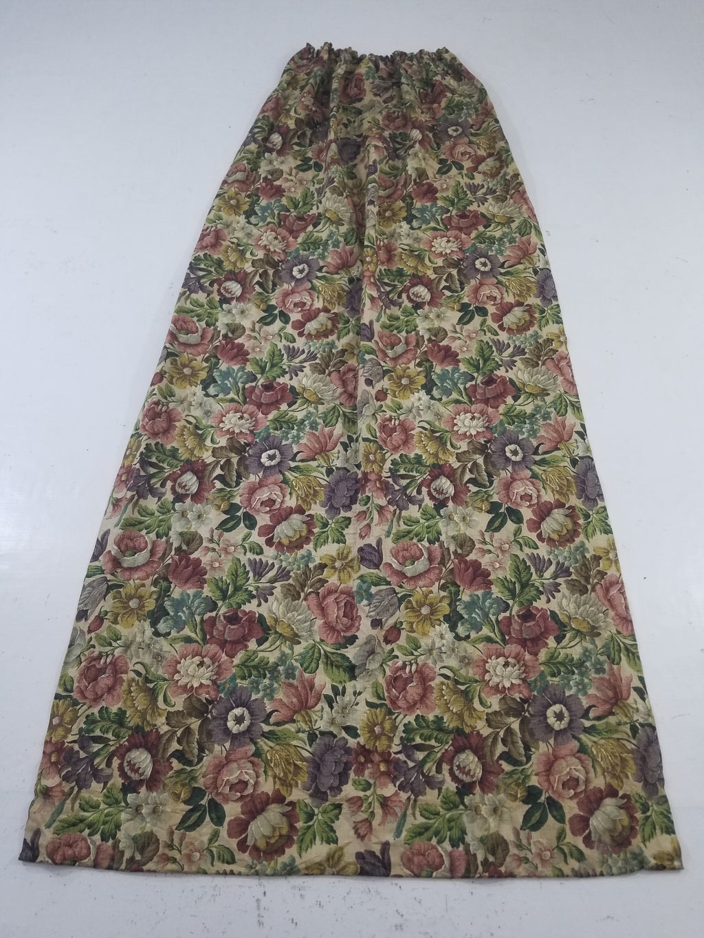Vintage Traditional European Floral Printed Curtain Panel 225x110cm