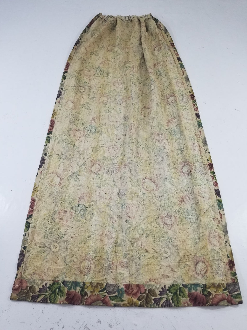 Vintage Traditional European Floral Printed Curtain Panel 225x110cm