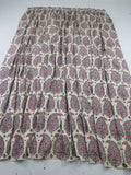 Vintage Traditional Indian Style Paisley Printed Curtain Panel 315x290cm