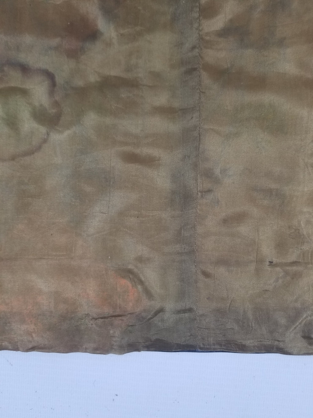 Antique Chinese Silk Hand Embroidered Avian Motifs Tapestry 64x34cm