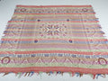Vintage Mid-19thC American Jacquard Woven Reverisible Coverlet 194x162cm