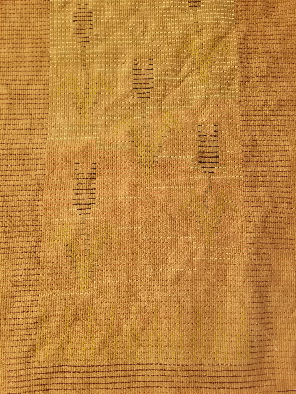 Vintage Traditional Handwoven Scandinavian Wool Shaggy Rya Rug 156x100cm