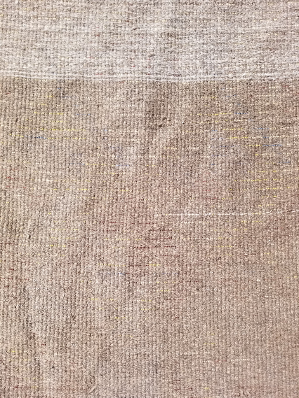 Vintage Traditional Handwoven Scandinavian Wool Rya Shag Rug 116x82cm