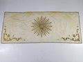 Vintage French Embroidered IHS Motif Liturgical Church Altar Cloth 231x96cm