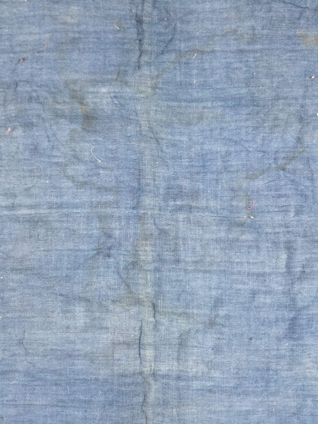Antique Chinese Crane & Floral Silk Embroidered Metallic Thread Accent Textile Panel 94x82cm