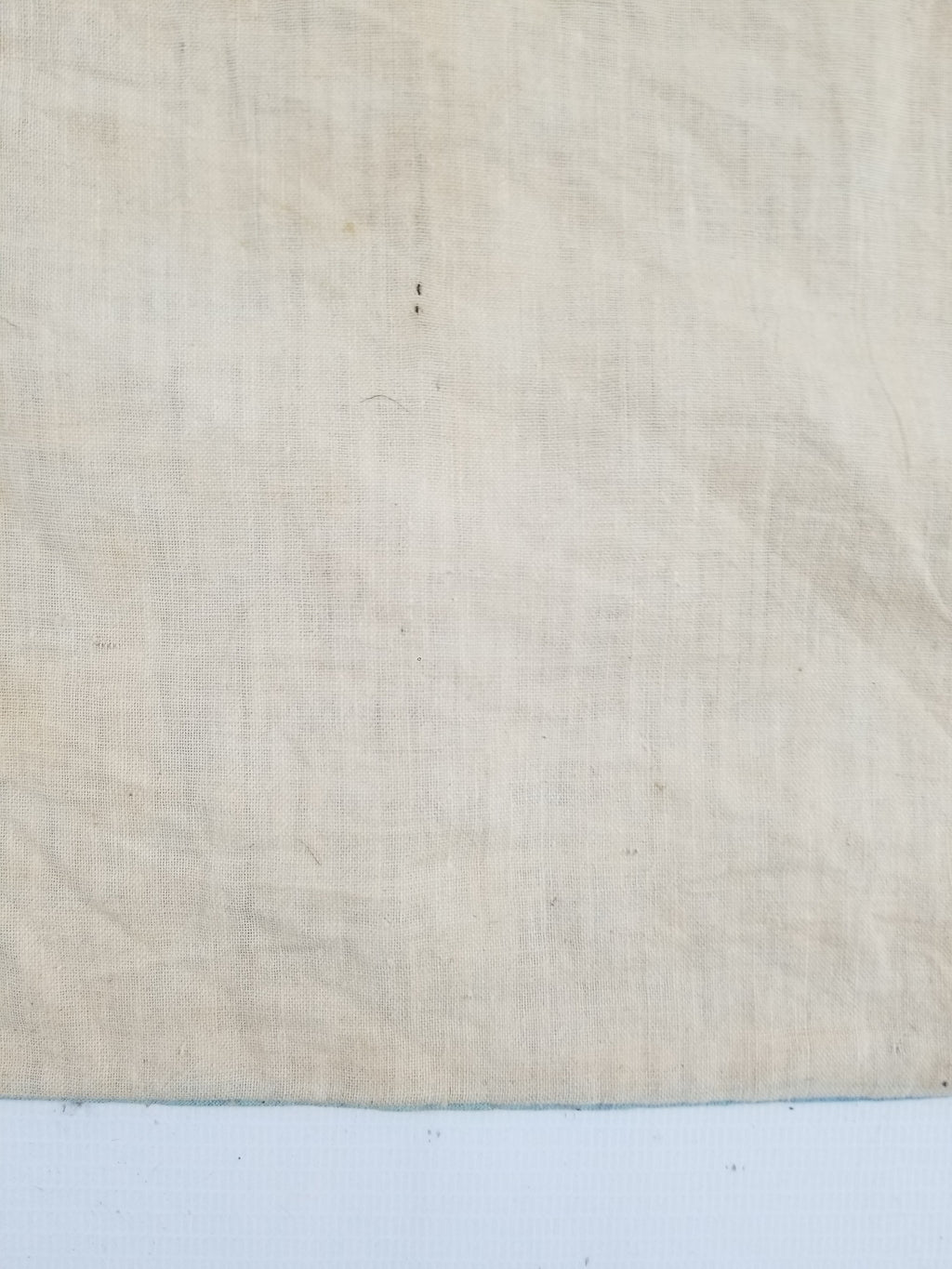 Antique Chinese Hand Embroidered Figural & Floral Silk Wall Hanging Tapestry 123x42cm