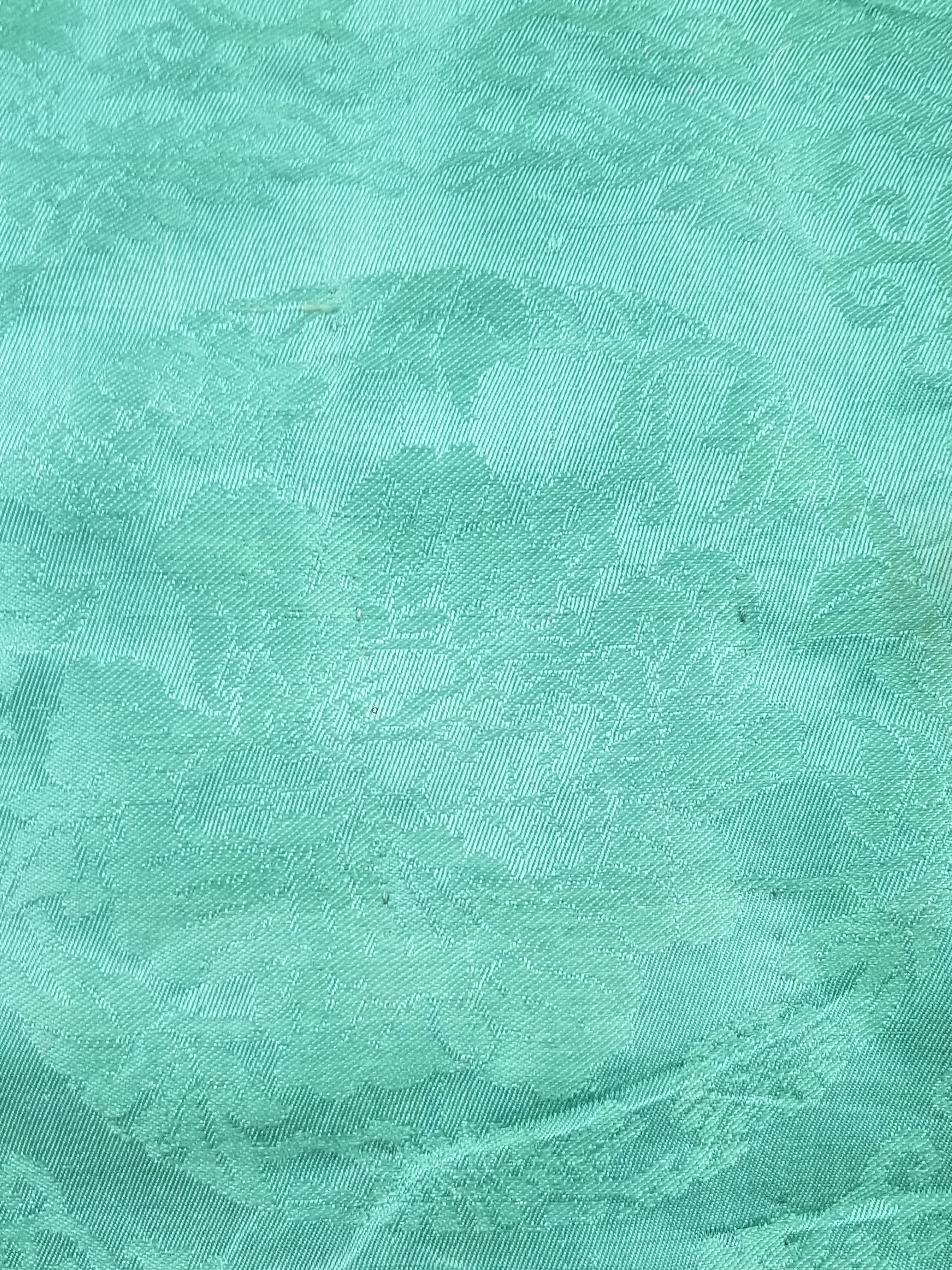 Antique Chinese Silk Brocade Auspicious Symbols Embroidered Silk Robe