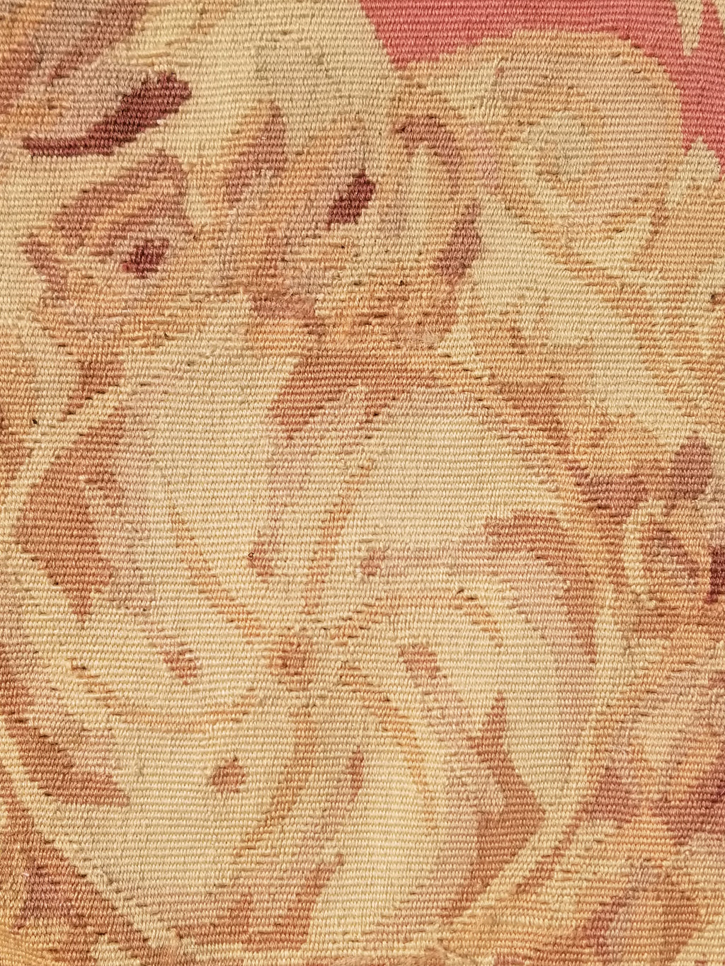 Antique Handwoven French Aubusson Ornate Floral Wool Rug 151x90cm