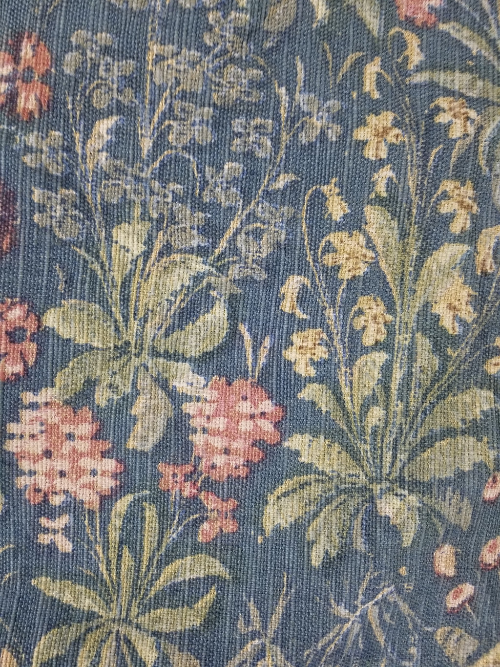 Antique European Medieval Lady & Unicorn Jacquard Woven Tapestry 201x141cm