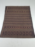 Vintage Traditional Indonesian Ikat Handwoven Tribal Textile 163x130cm