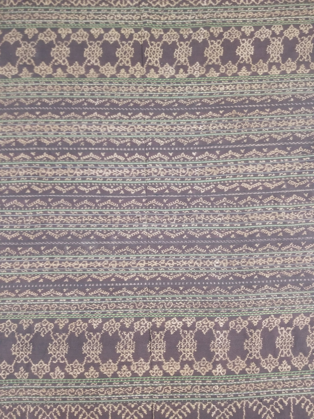 Vintage Traditional Indonesian Ikat Handwoven Tribal Textile 163x130cm