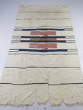 Vintage African Kente Cloth Handwoven Ghananian Textile 226x130cm