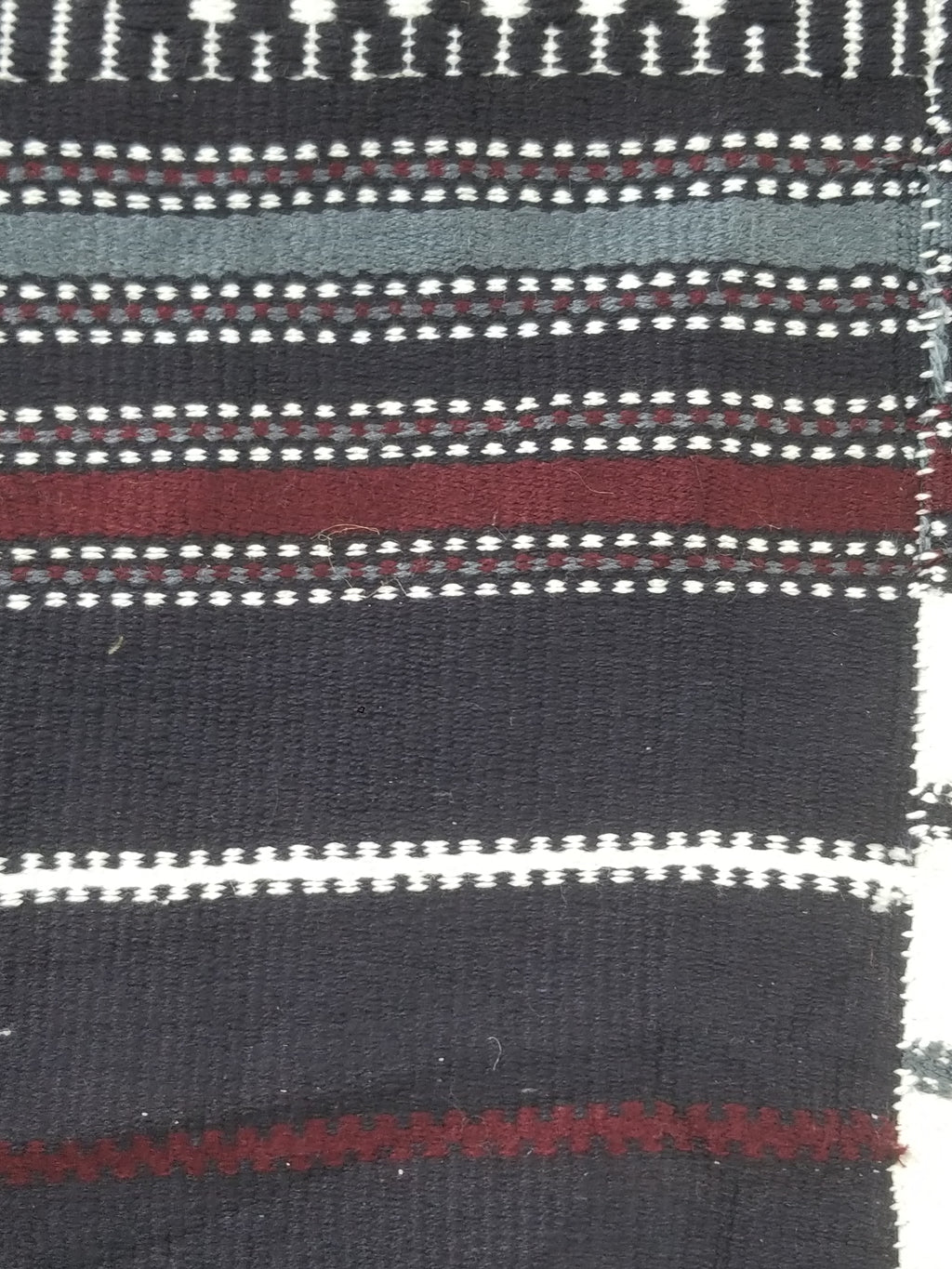 Vintage Traditional African Handwoven Fulani Khasa Blanket 213x153cm
