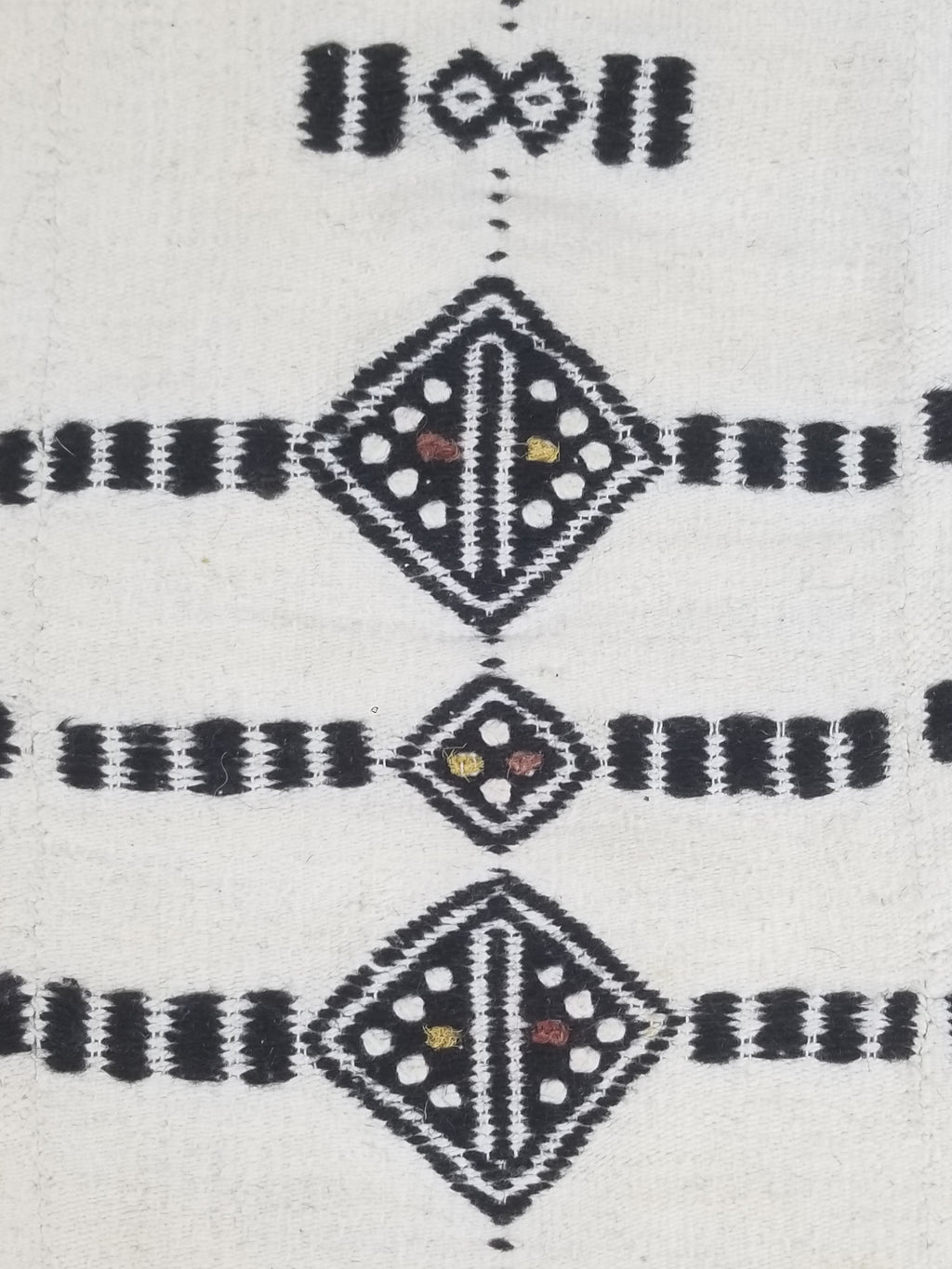 Vintage Traditional African Handwoven Tribal Fulani Khasa Blanket 226x122cm