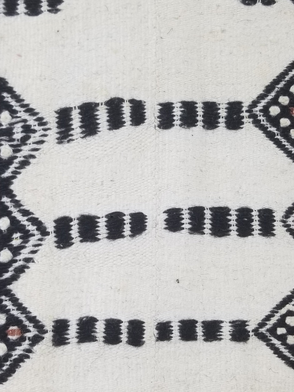 Vintage Traditional African Handwoven Tribal Fulani Khasa Blanket 226x122cm